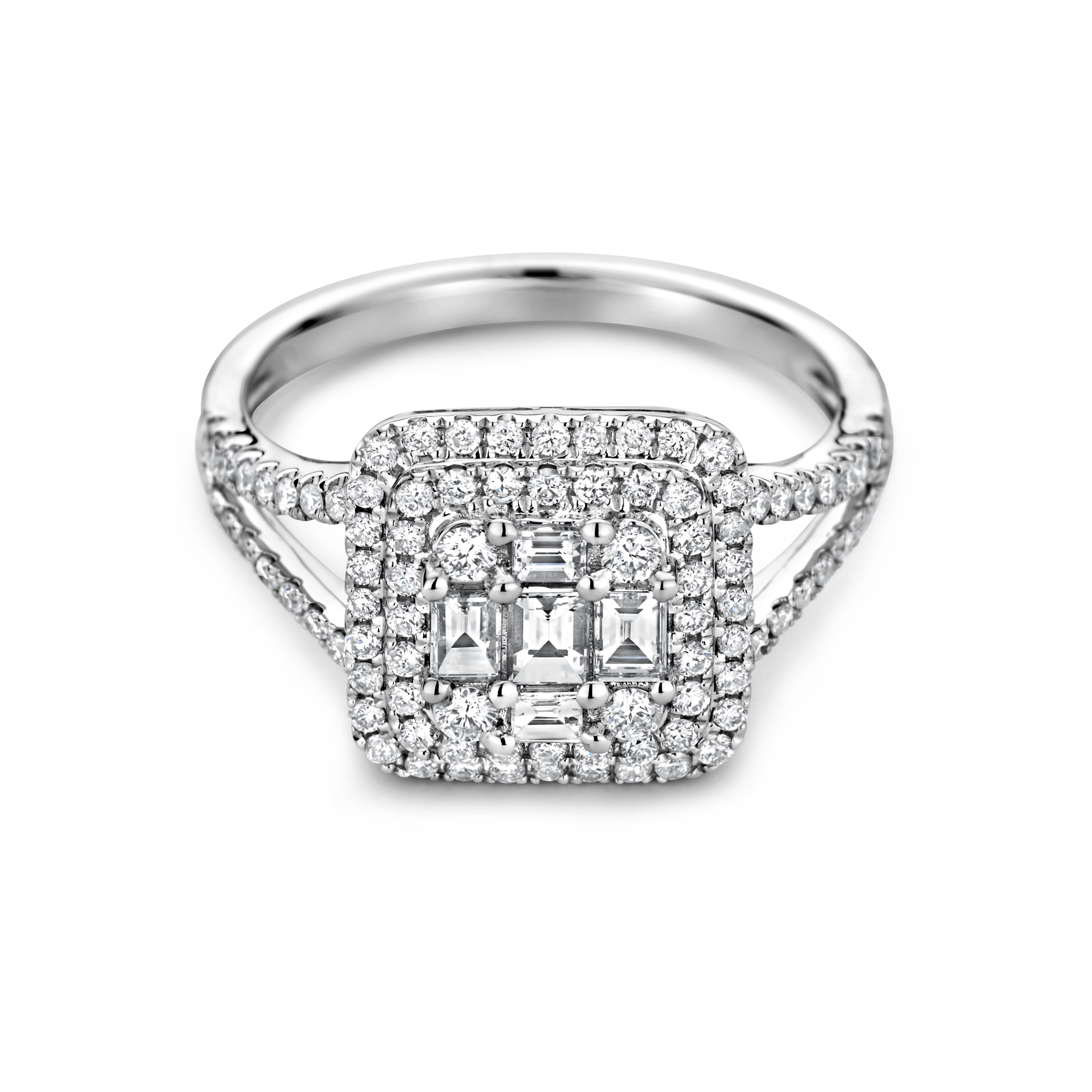 Witgouden ring met diamant R479-20210415J-4-W