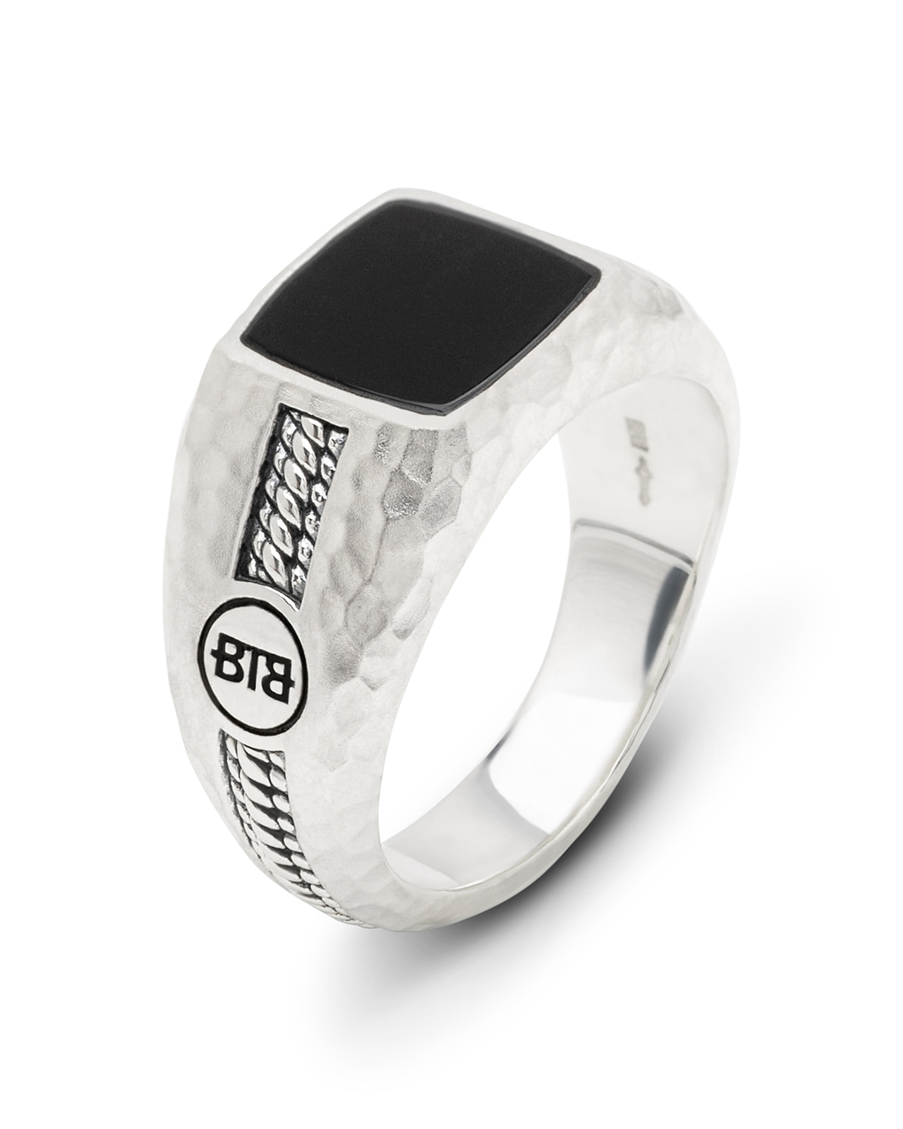 Ring Tangguh Small Onyx Silver - 046ON