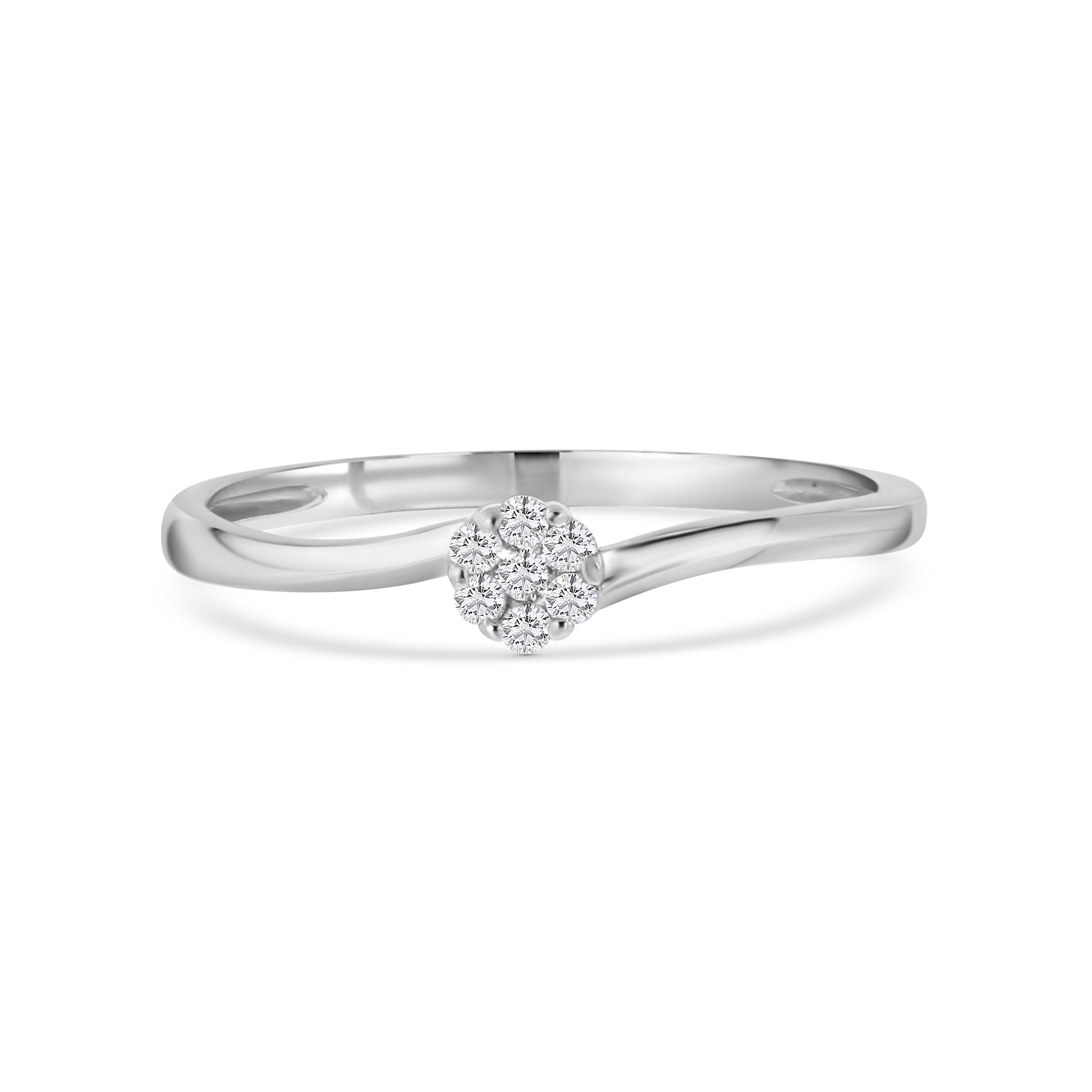 Witgouden slagring R47123-W