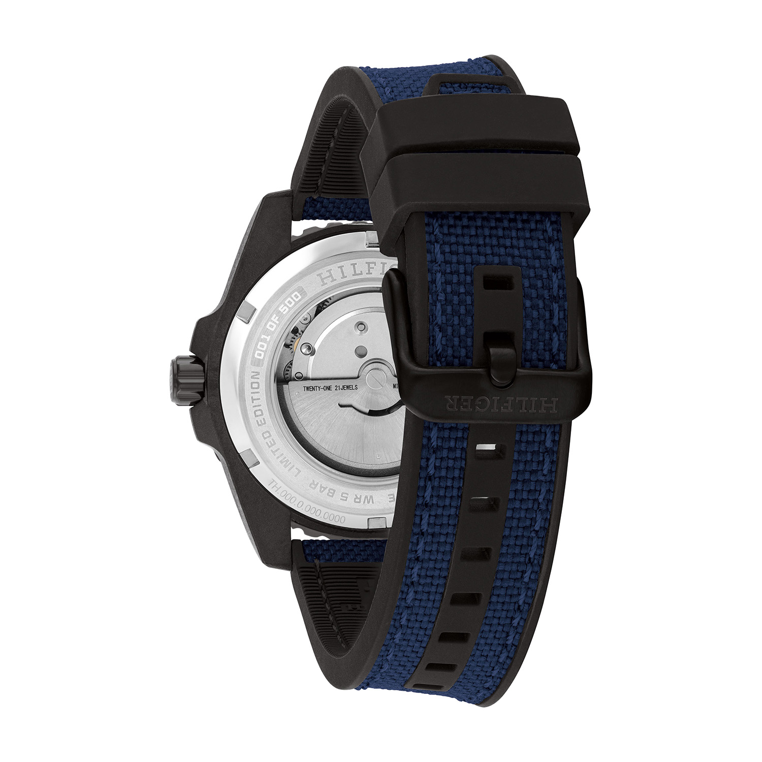 Herenhorloge TH85 Carbon Blauw - TH1792160