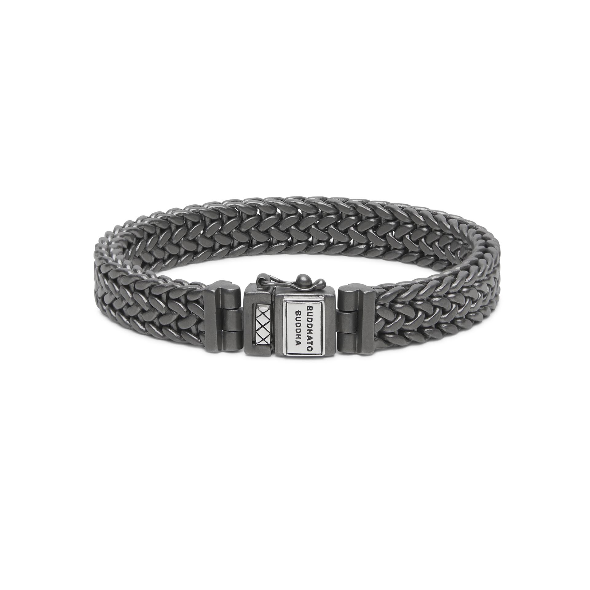 Armband Julius zwart Rhodium van sterling zilver 192BRS