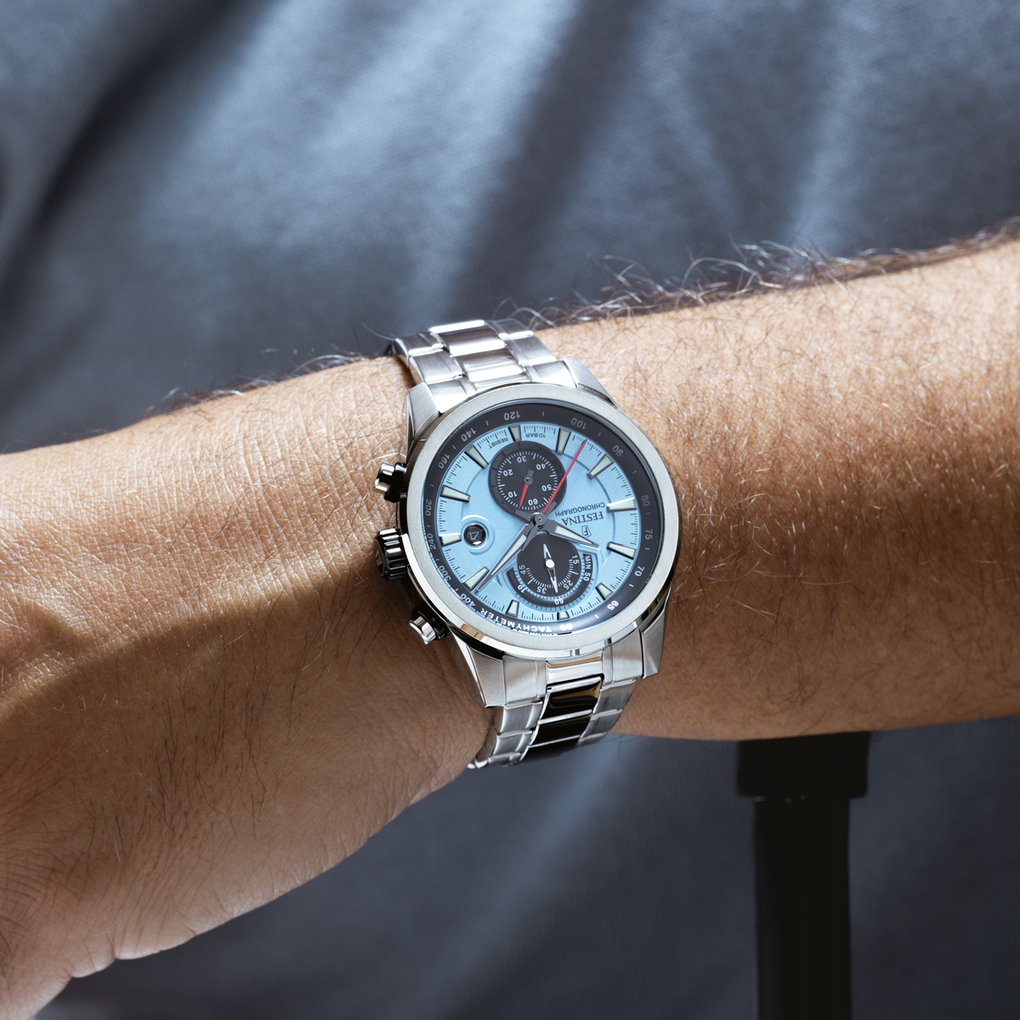 Herenhorloge Classics Blauw - F20694-2