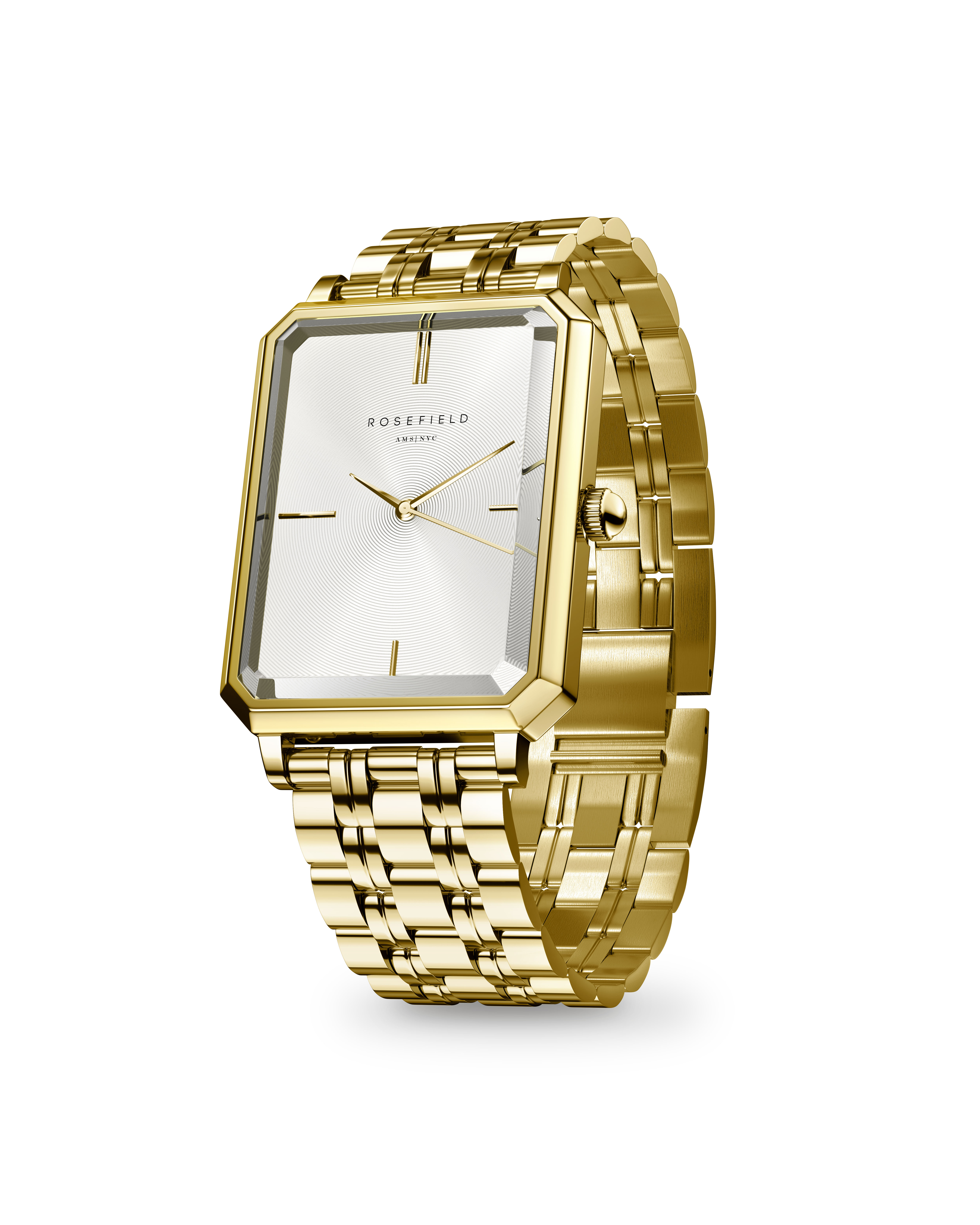 The Octagon White Sunray Steel Gold OCWSG-O40 The Octagon White Sunray Steel Gold OCWSG-O40