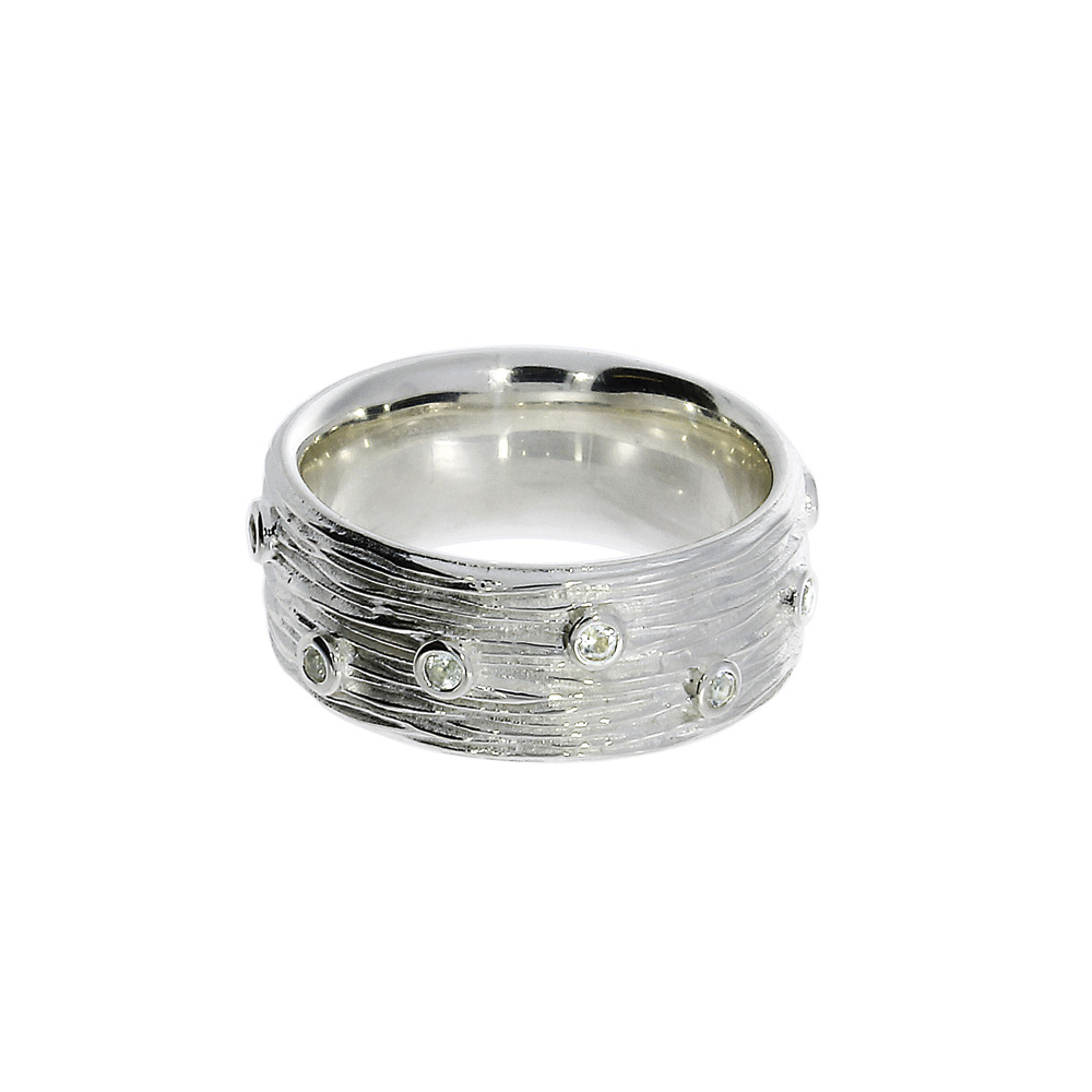 Zilveren ring met topaas 211390-W