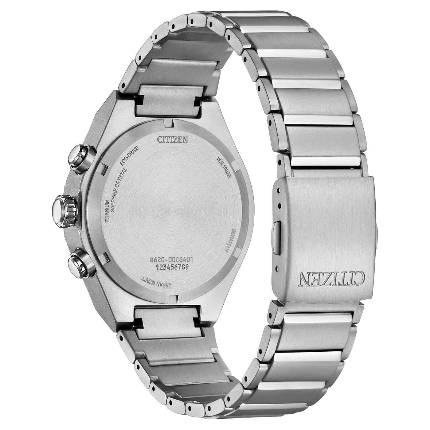 Herenhorloge Super Titanium Zenshin Senkei Zwart - CA4690-51E