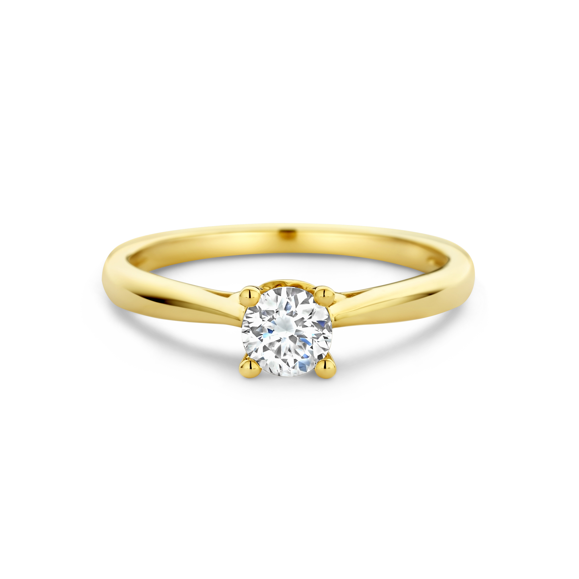 Solitaire ring met lab grown diamant RDM26238-050-Y
