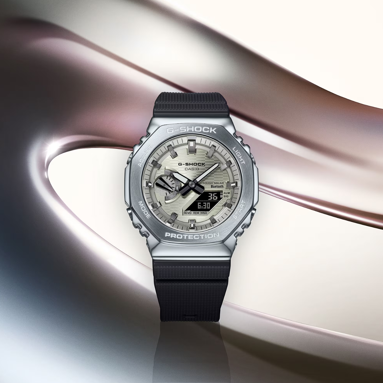 Herenhorloge Metal Covered - GBM-2100A-8BER