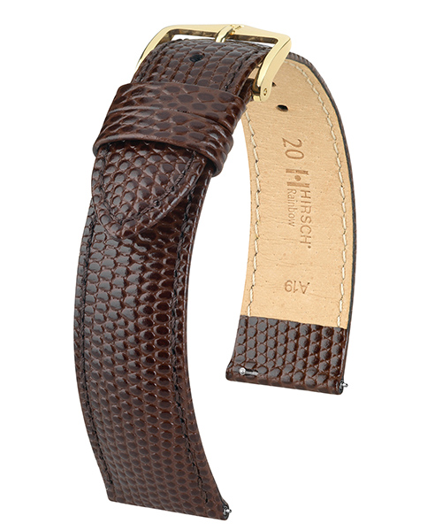 Horlogeband Rainbow L van leer 20 mm 12322610-1