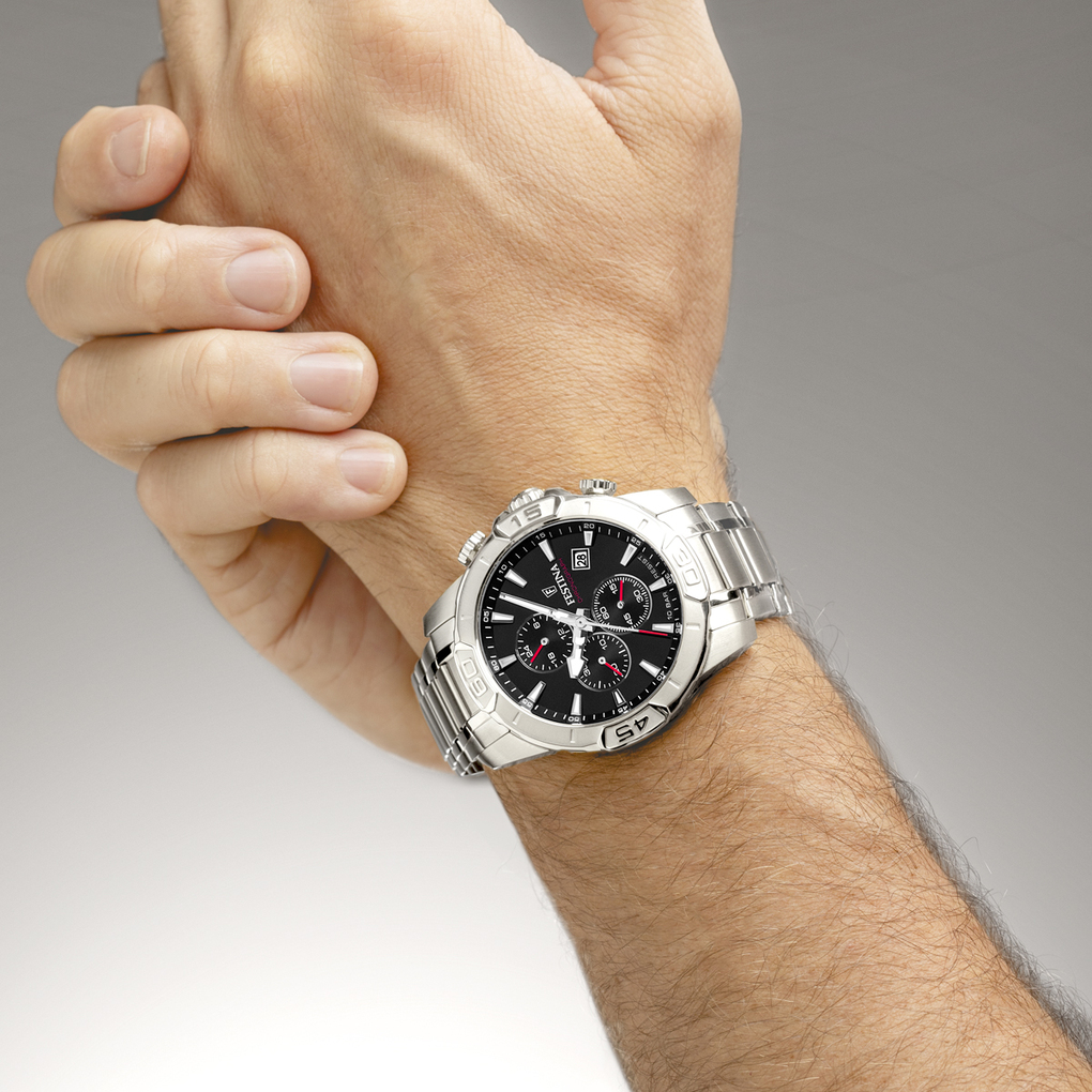 Herenhorloge Timeless Chrono Black - F20704-3