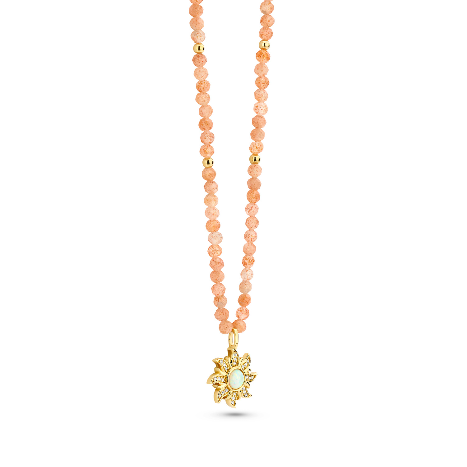 Kralenketting Sun Stone - FJF0010052YSS