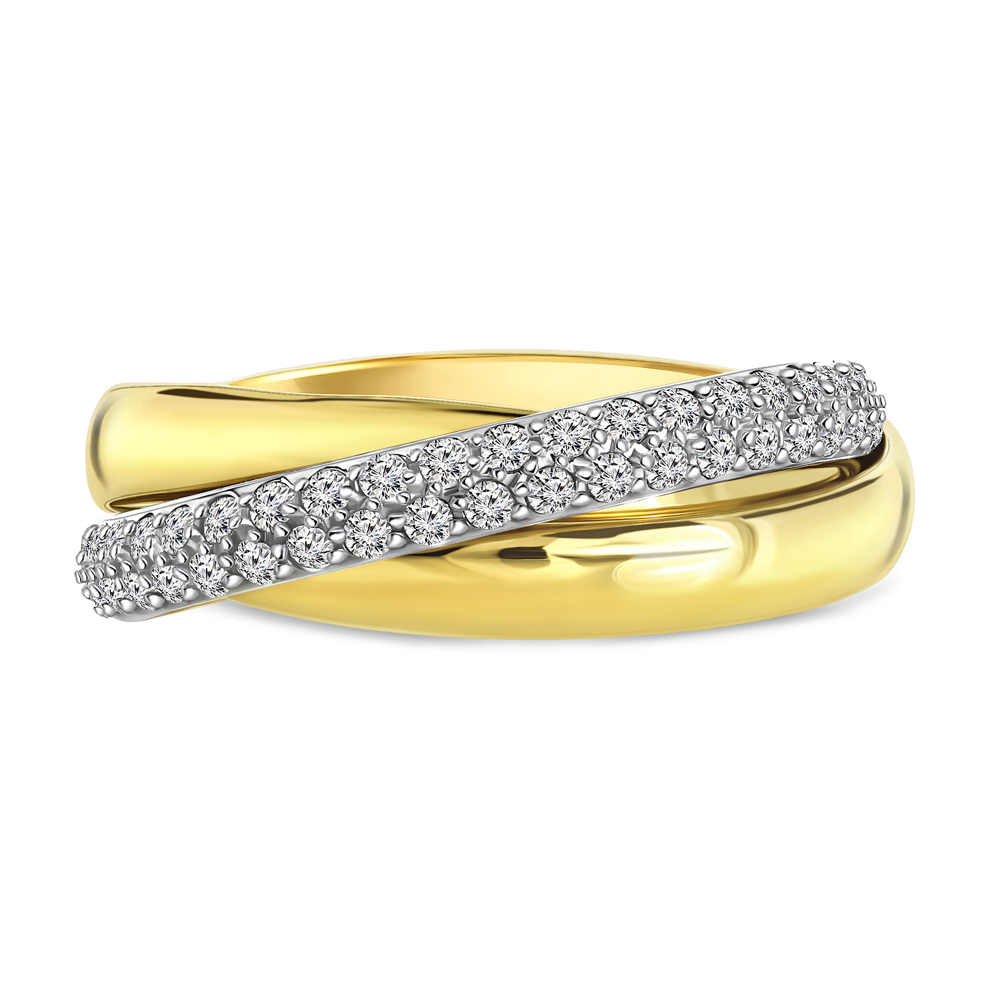 Gouden ring met zirkonia T947013881-ZI