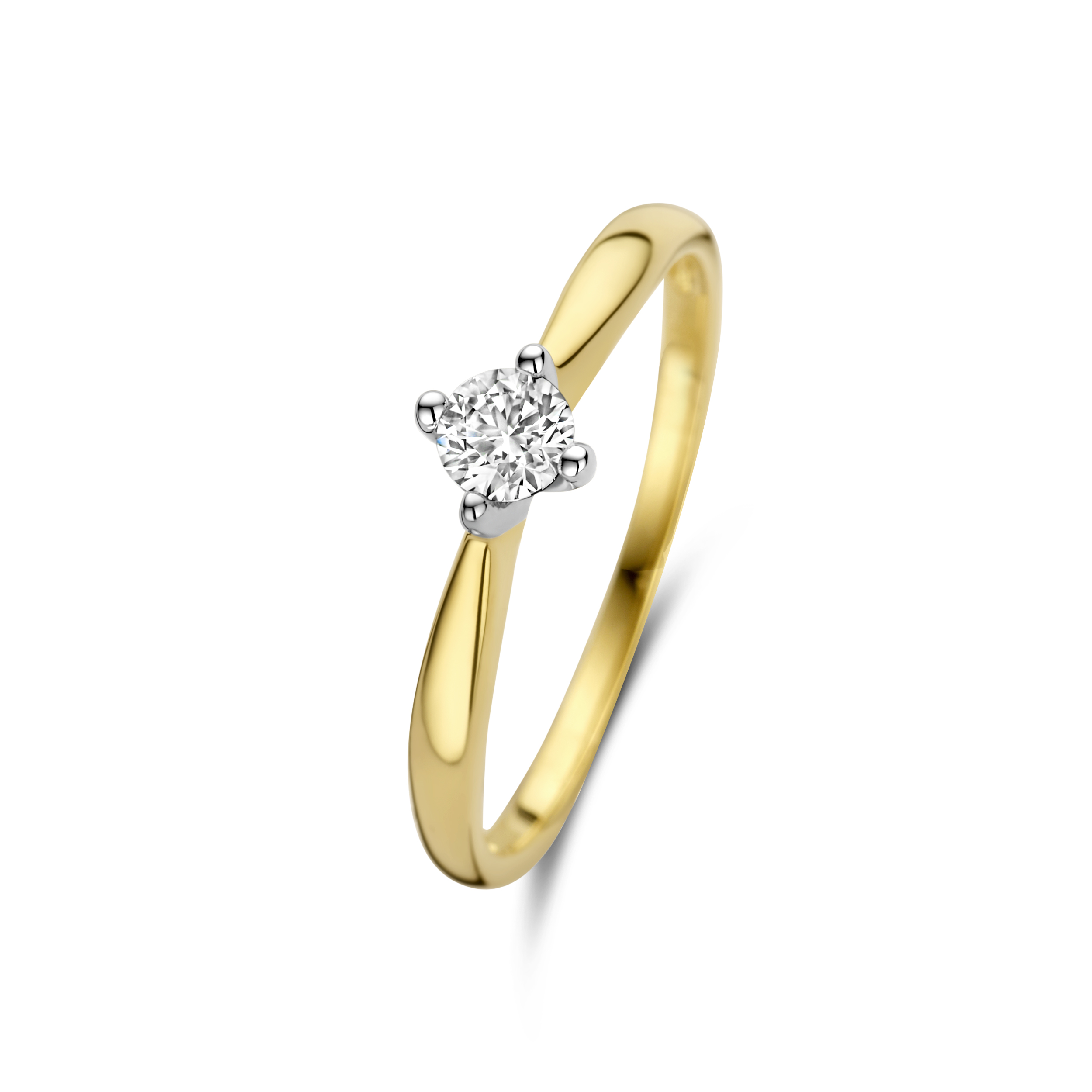 Solitaire ring met Lab grown diamant RP-19254