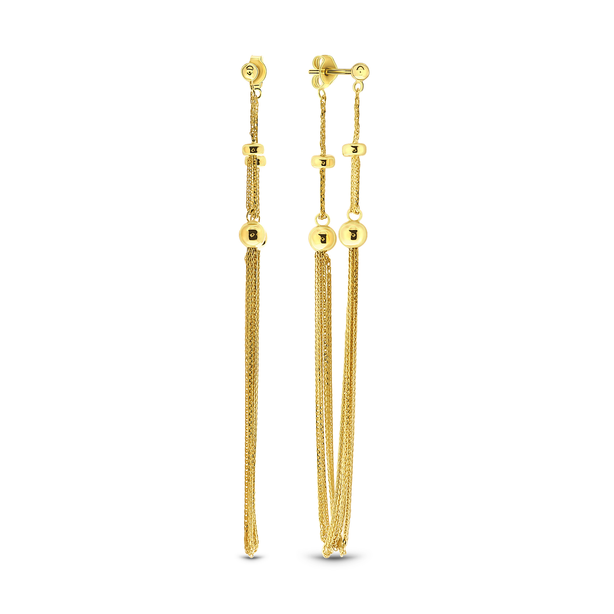 Geelgouden oorhangers ORF0151-Y