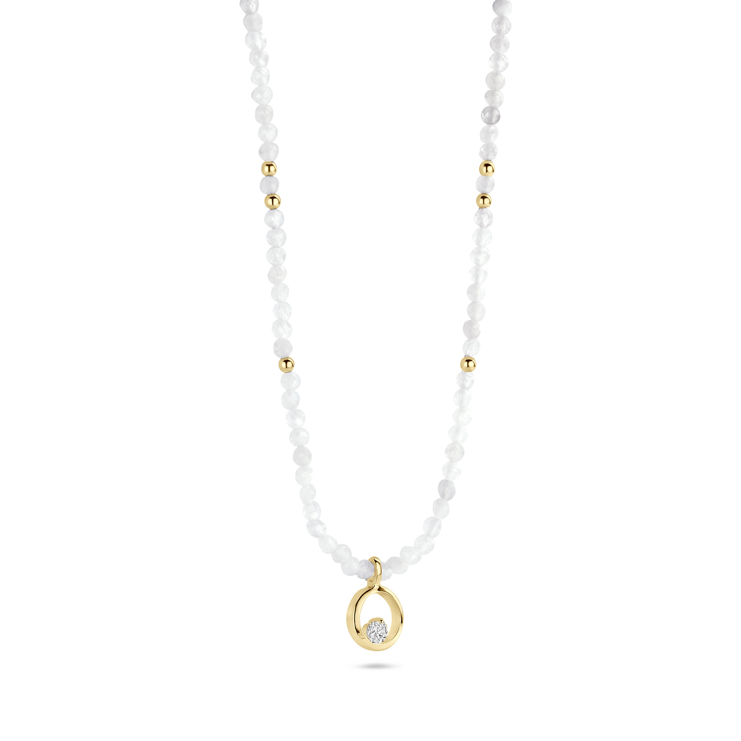 Kralenketting Icon Heart Rainbow Moonstoon - FJF0010050YRB