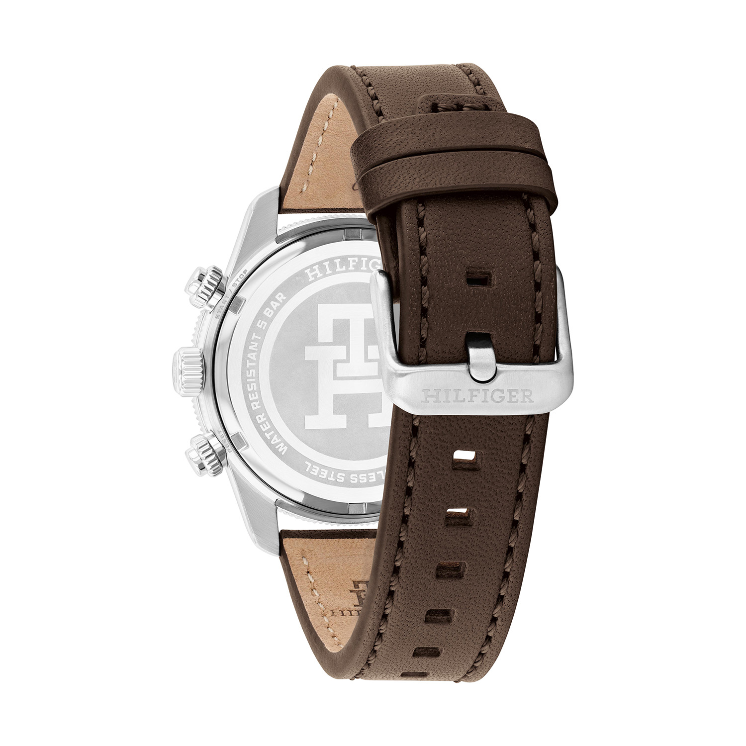 Herenhorloge TH85 Chronograaf Leer/Bruin - TH1792163