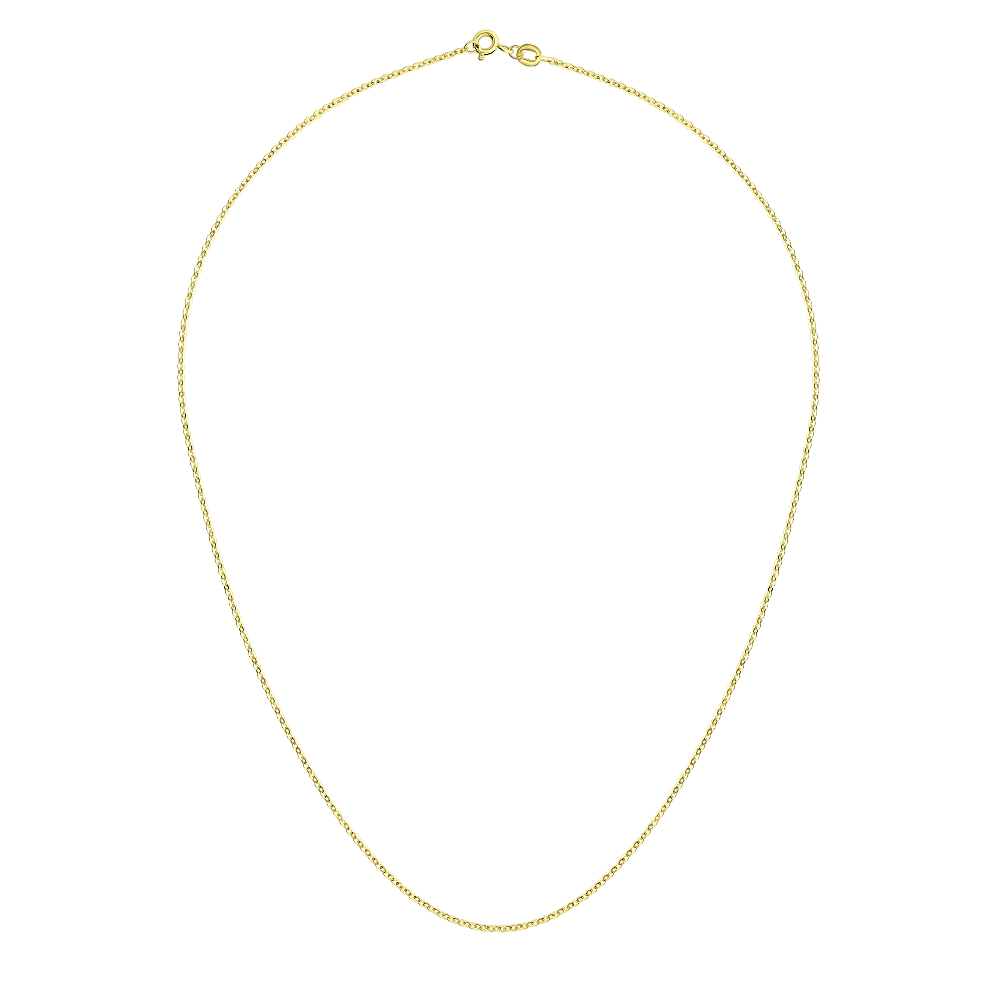 Geelgoud jasseron collier NC17-39-03545