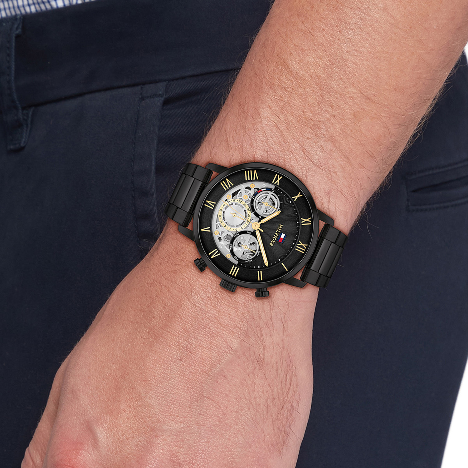 Herenhorloge Legend Zwart - TH1710706