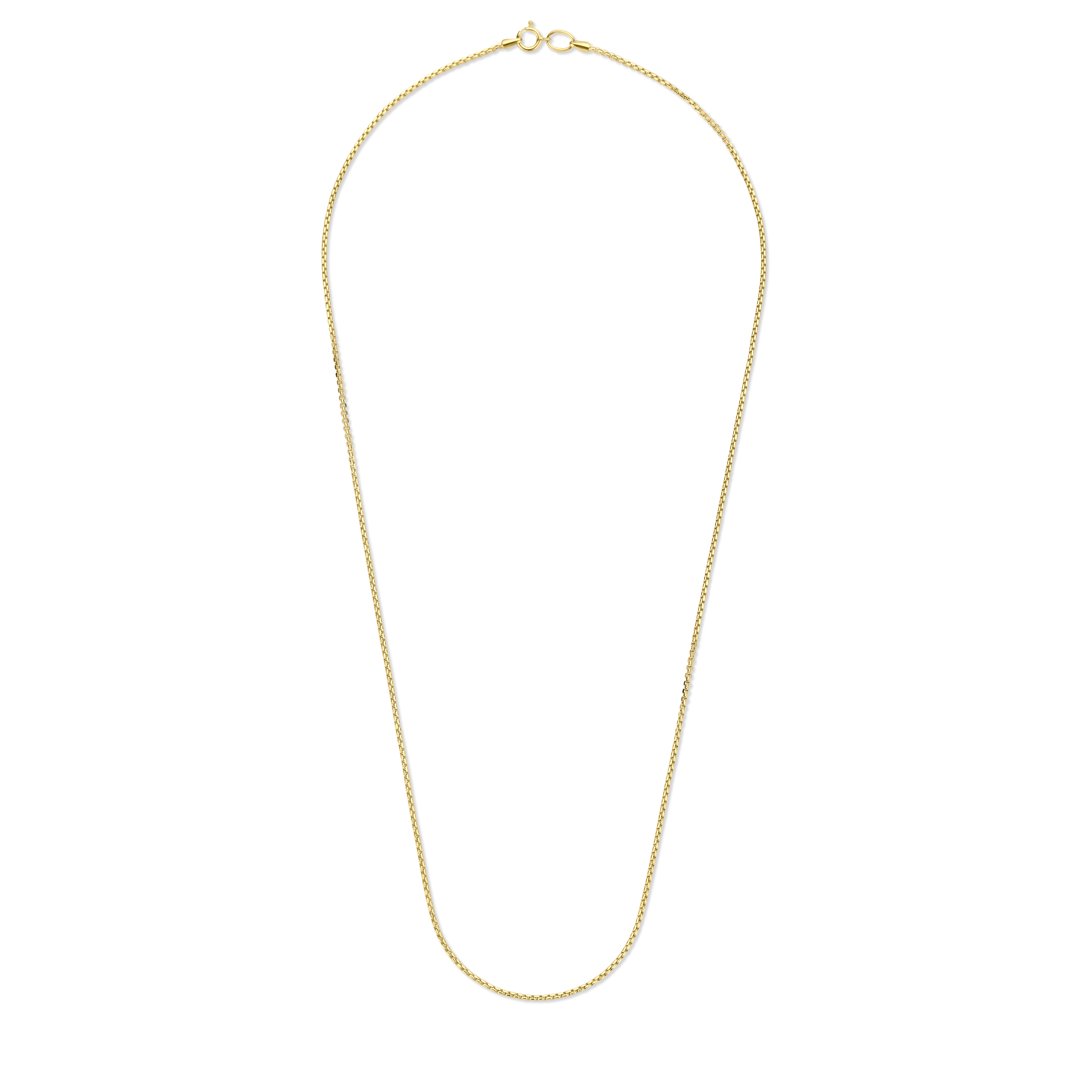 Geelgouden venetiaanse schakelketting C515-70K60-MZ006796-45-Y