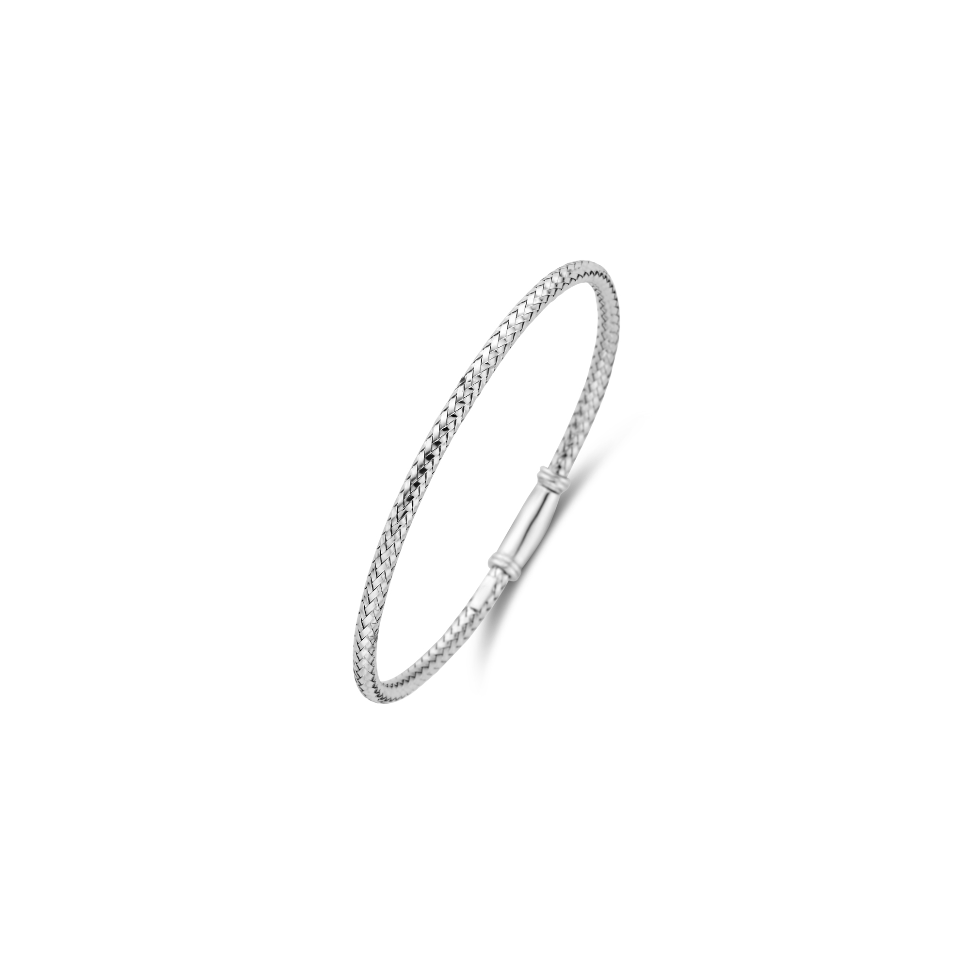 Zilveren schakelarmband