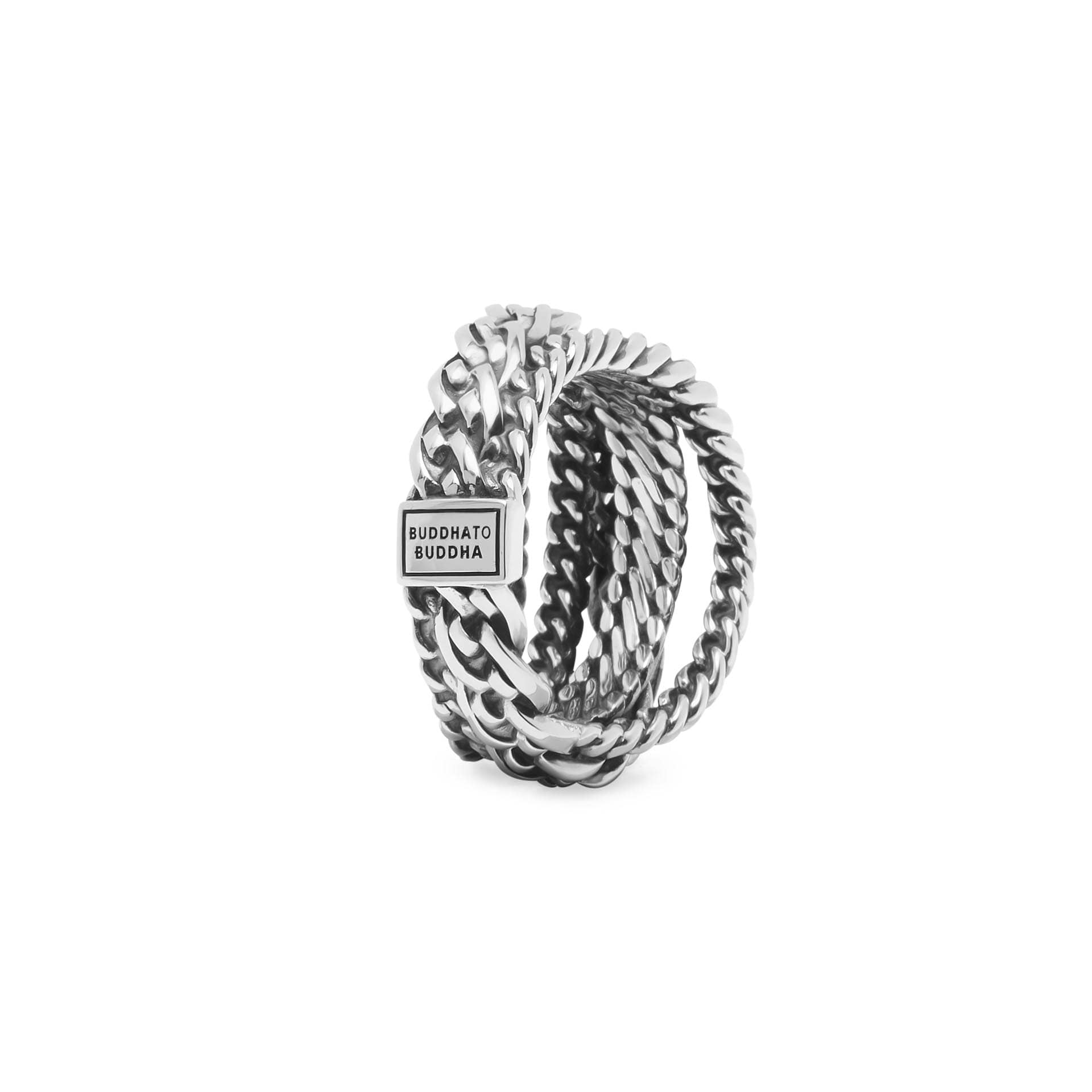 Ring Multi Chain Nathalie van sterling zilver 616