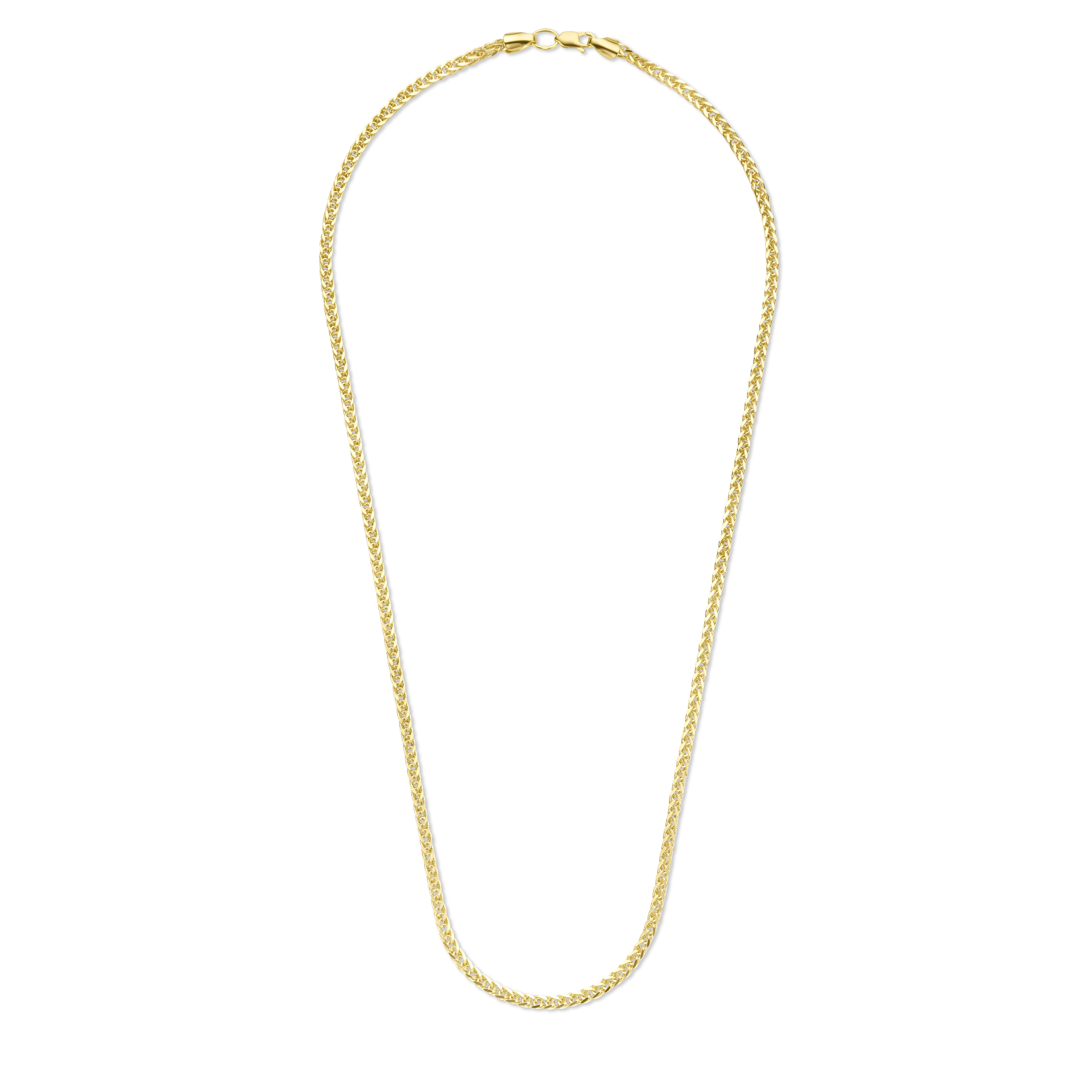 Geelgouden schakelketting C515-70K55-MZ003022-55-Y