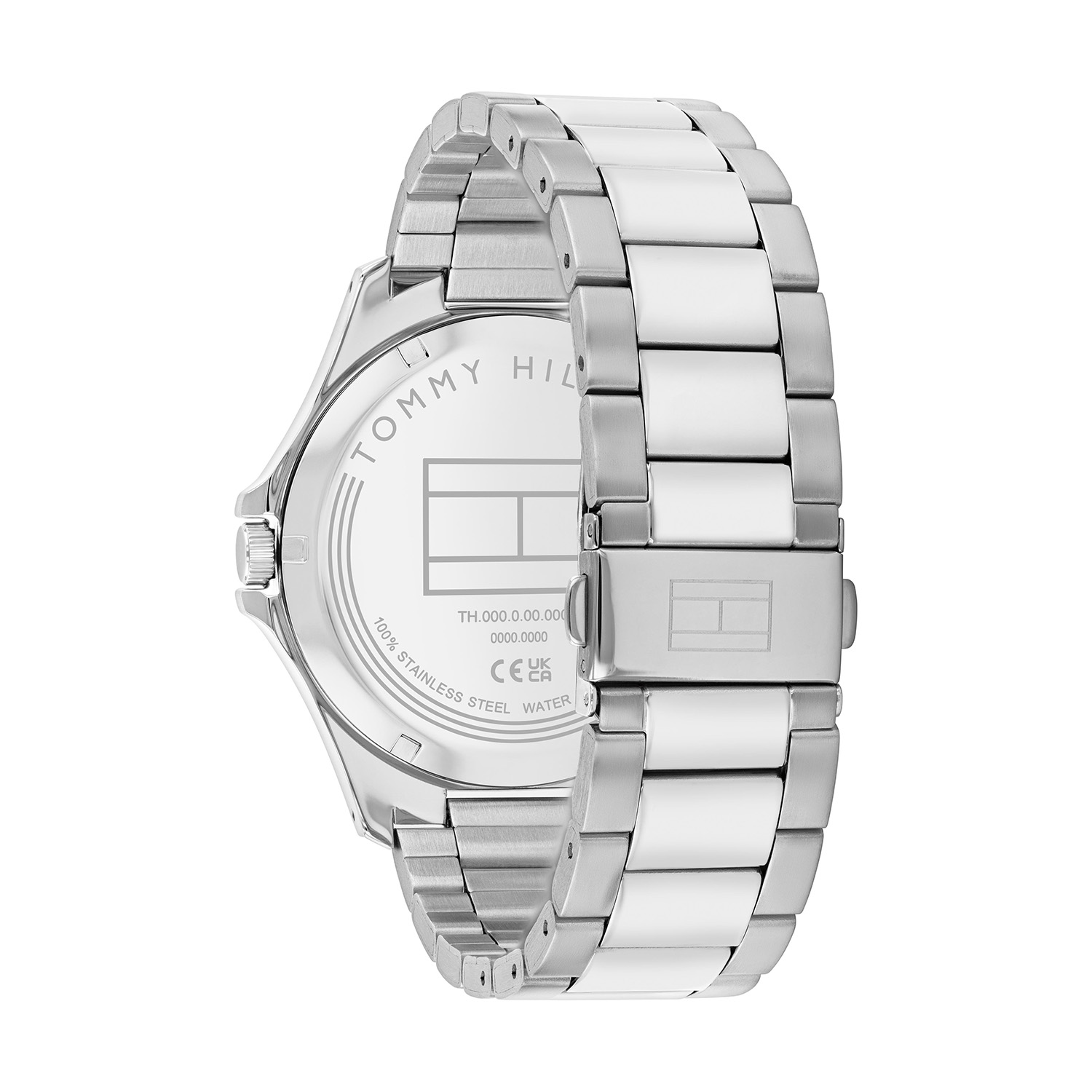 Herenhorloge Bruce Zilver/Rood - TH1710677