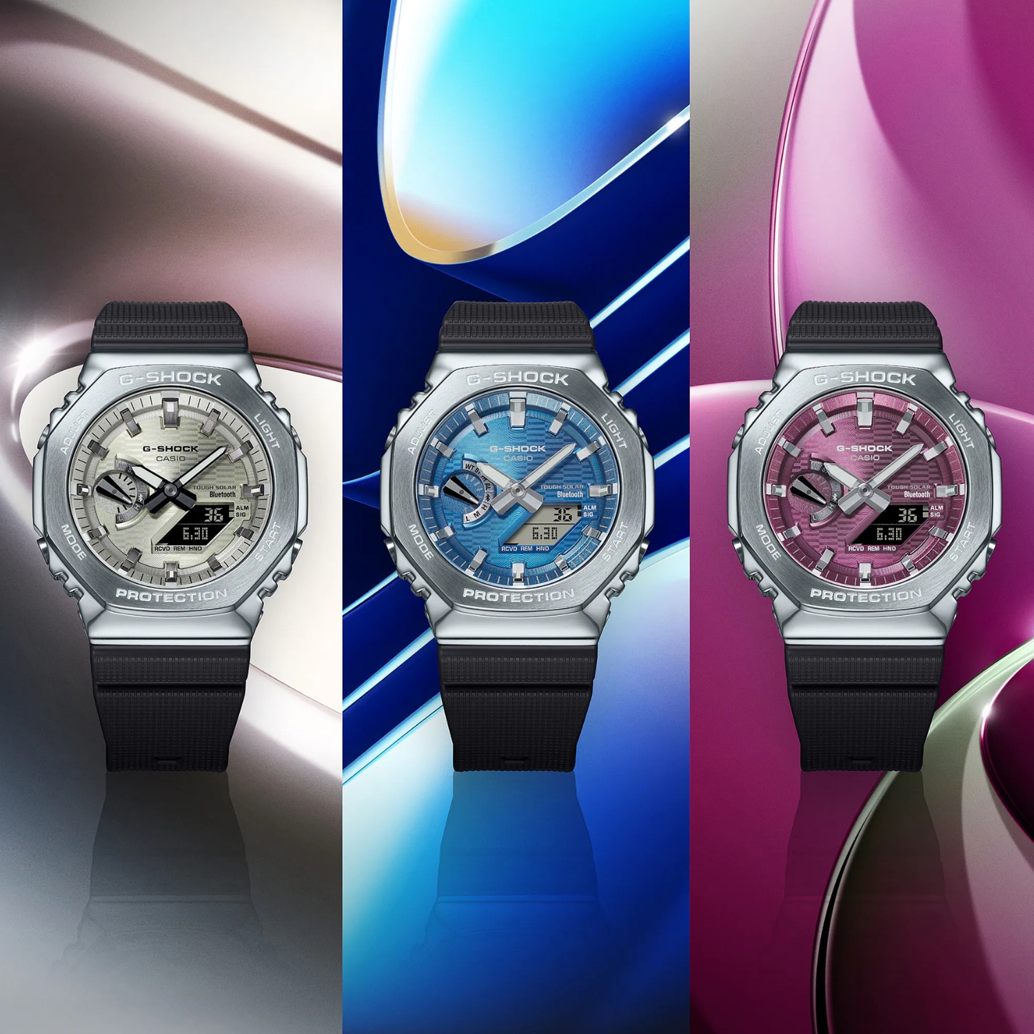 Herenhorloge Metal Covered - GBM-2100A-4BER