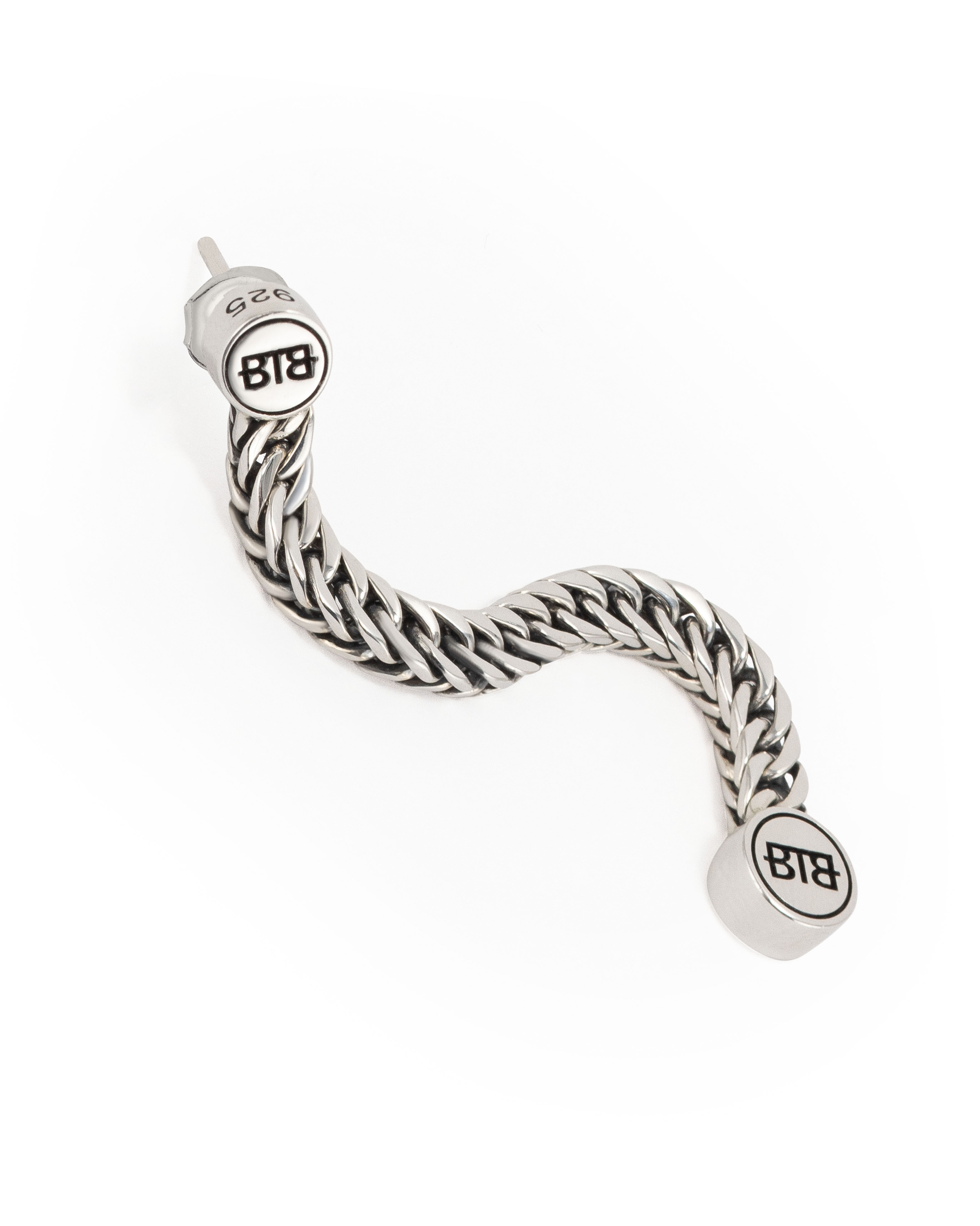 Oorhanger Esther Mini enkel stuk van sterling zilver 429