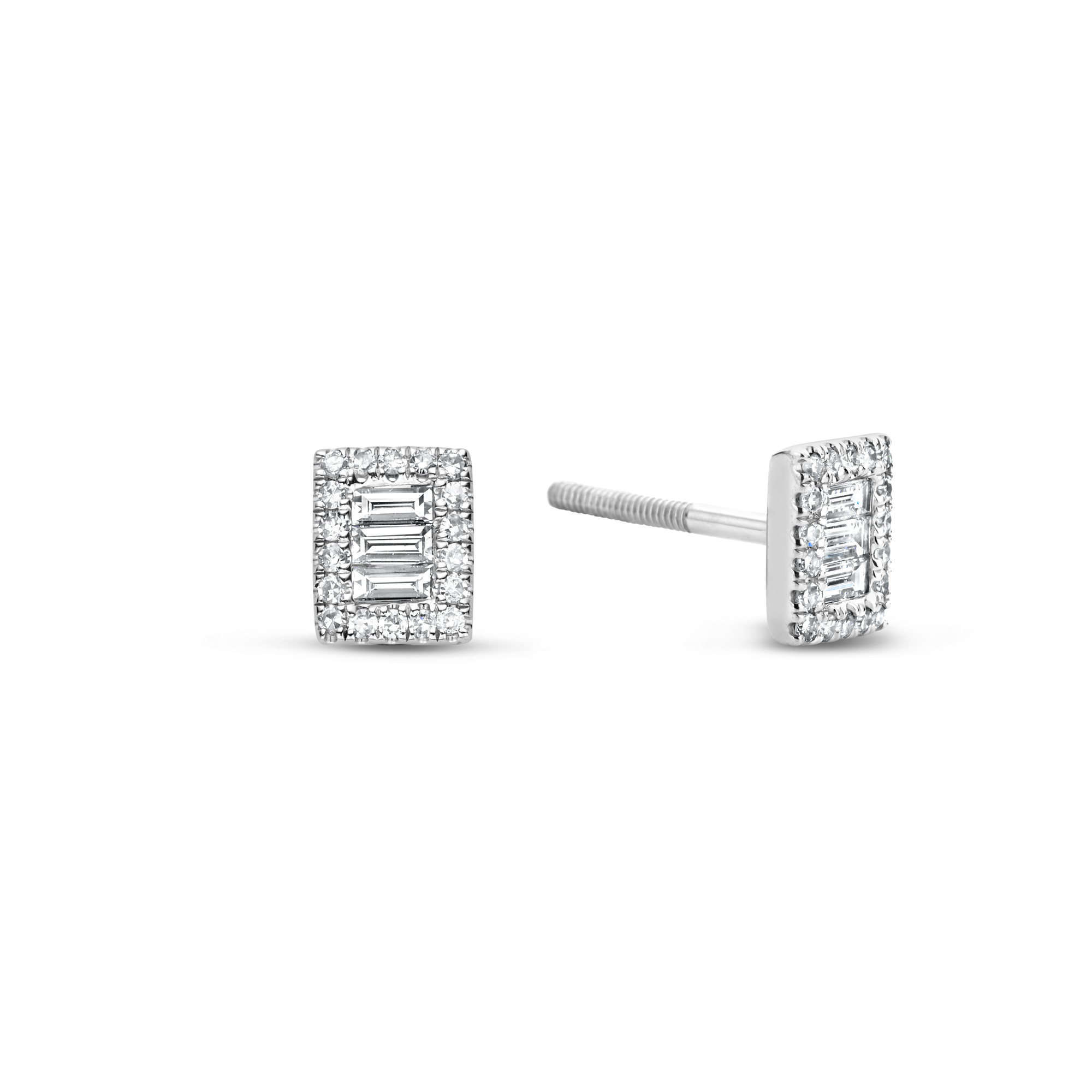Witgouden diamanten oorstekers E141-E56643A0S-R17-W