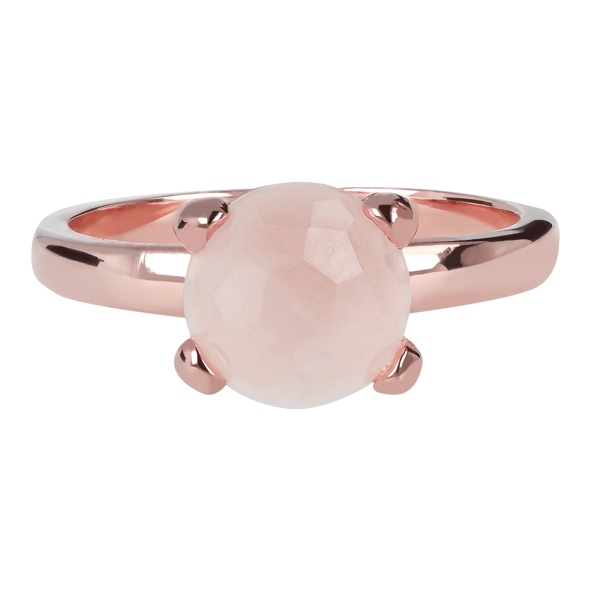 Rosé ring met rozenkwarts WSBZ00949