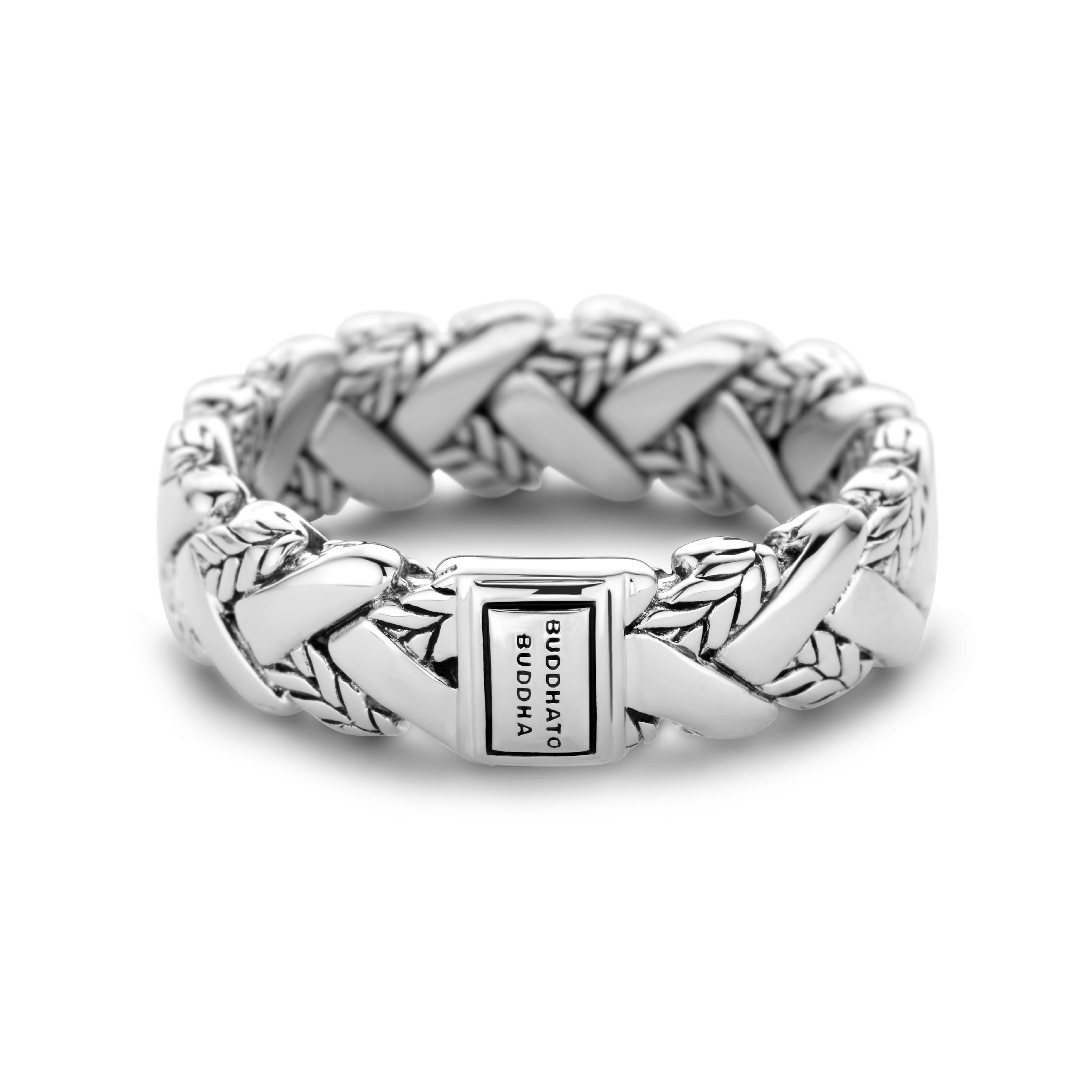 Ring George Textuur van sterling zilver 617