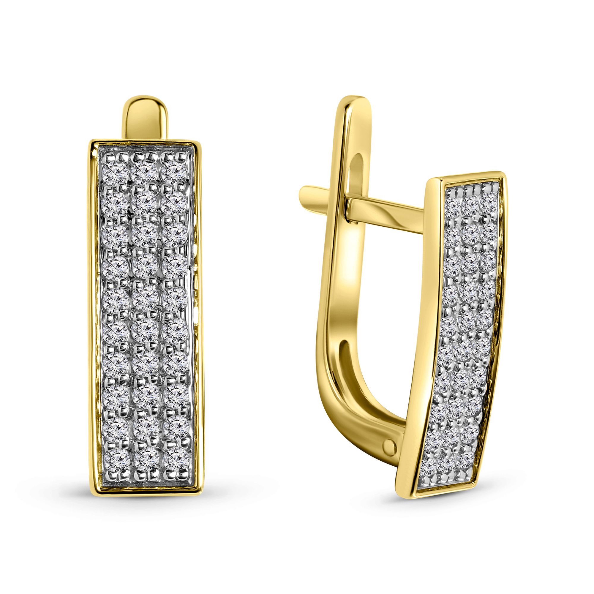 Geelgouden oorhangers 60178-Z-Y