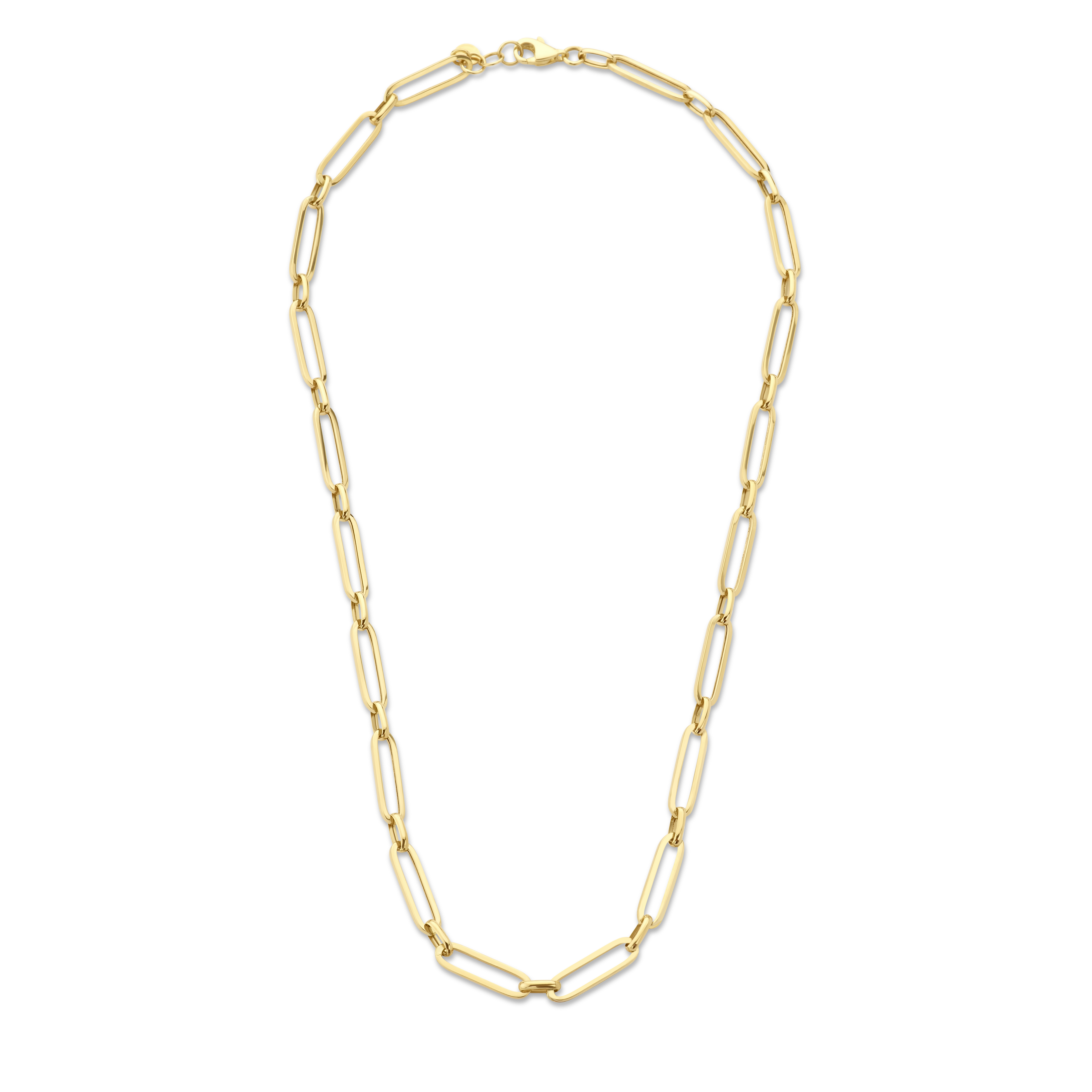 Geelgouden schakelketting