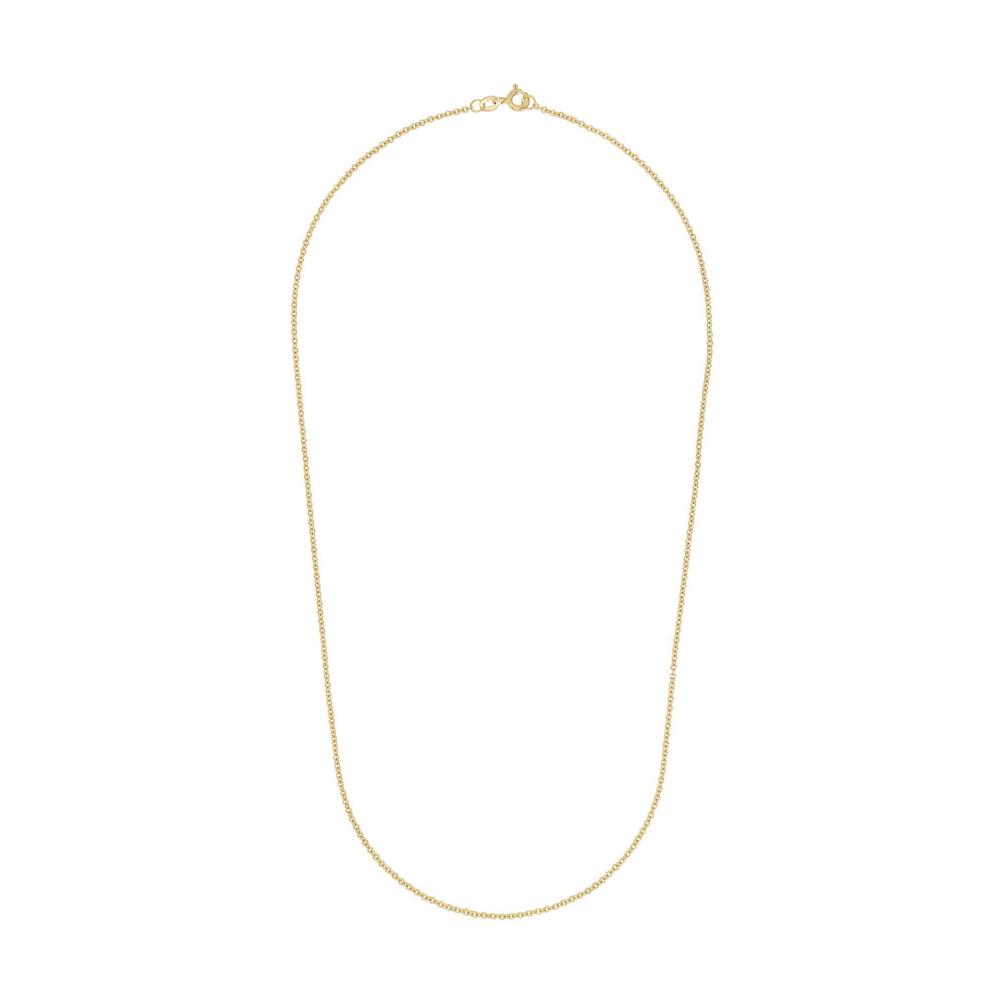 Geelgouden ketting met Anker schakel - 2100323