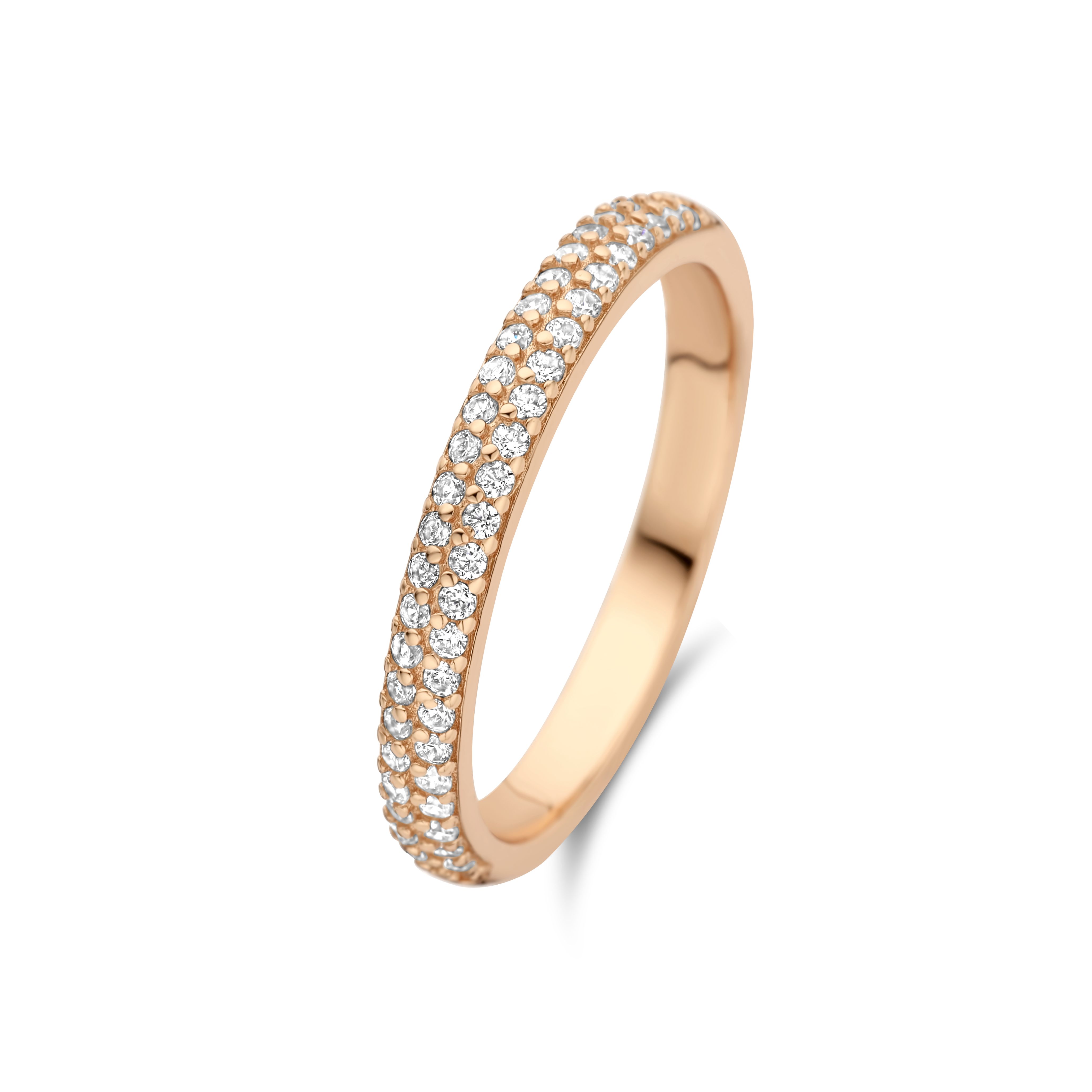 Roségouden ring morganiet en briljant Luxe cadeau | Veerman Juwelen Roségouden ring morganiet en briljant Luxe cadeau | Veerman Juwelen