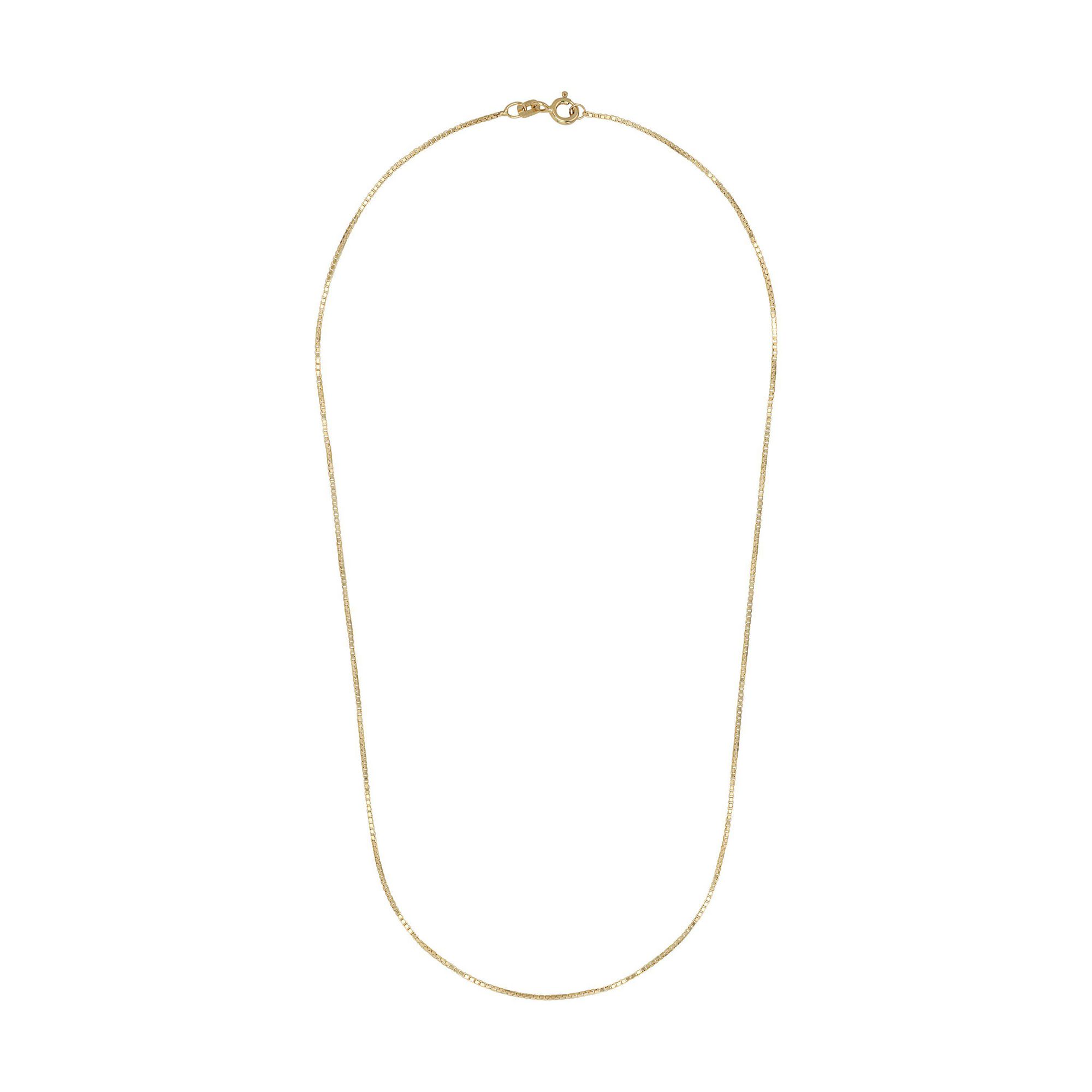 Geelgouden Venetiaanse schakelketting - 2100299