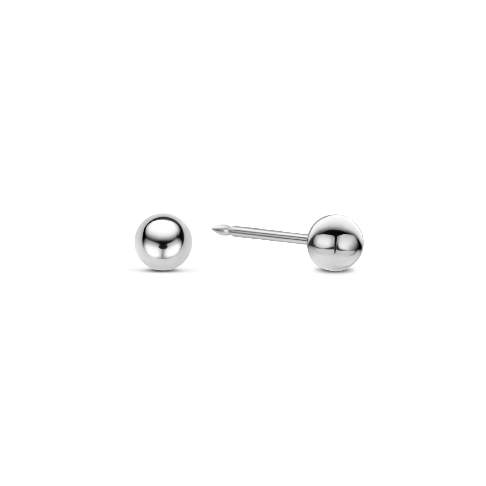 Schietoorknoppen 4mm Bol titanium