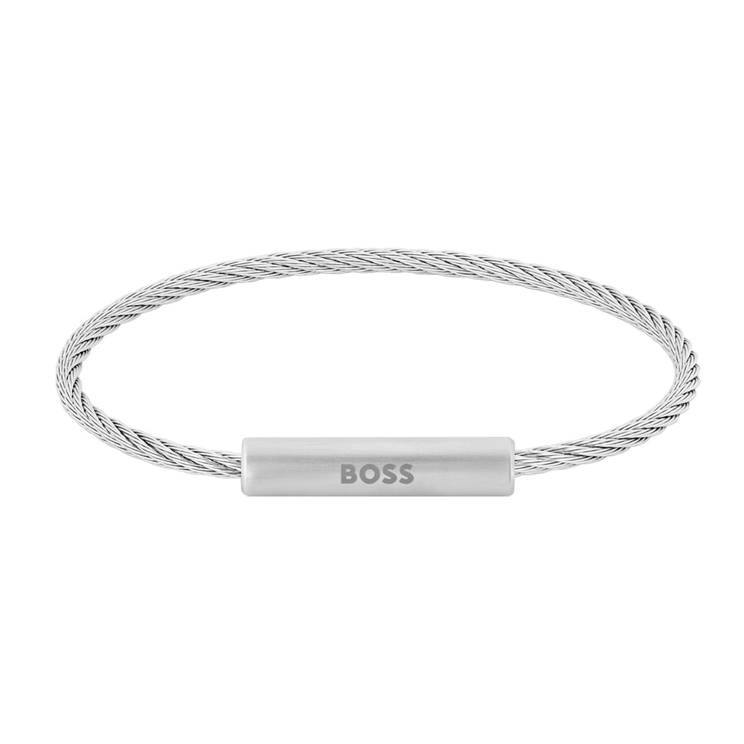 Stalen armband met logo HBJ1580387