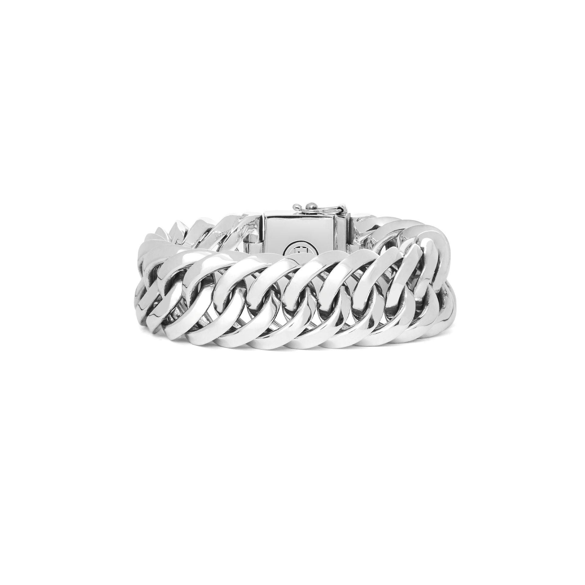 Armband Chain Big van sterling zilver 080 -190