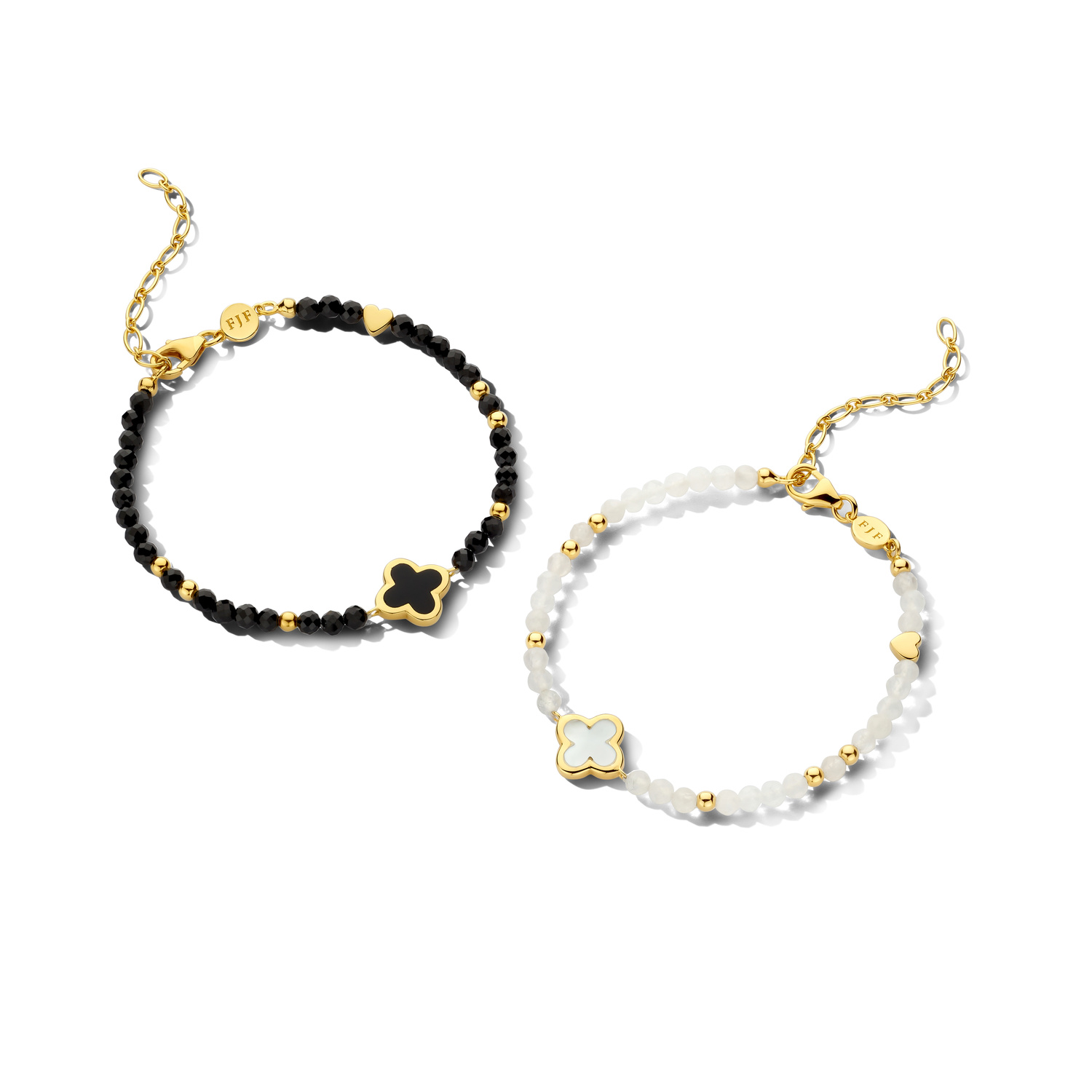 Kralenarmband Bloom Black Spinel - FJF0050041YOX