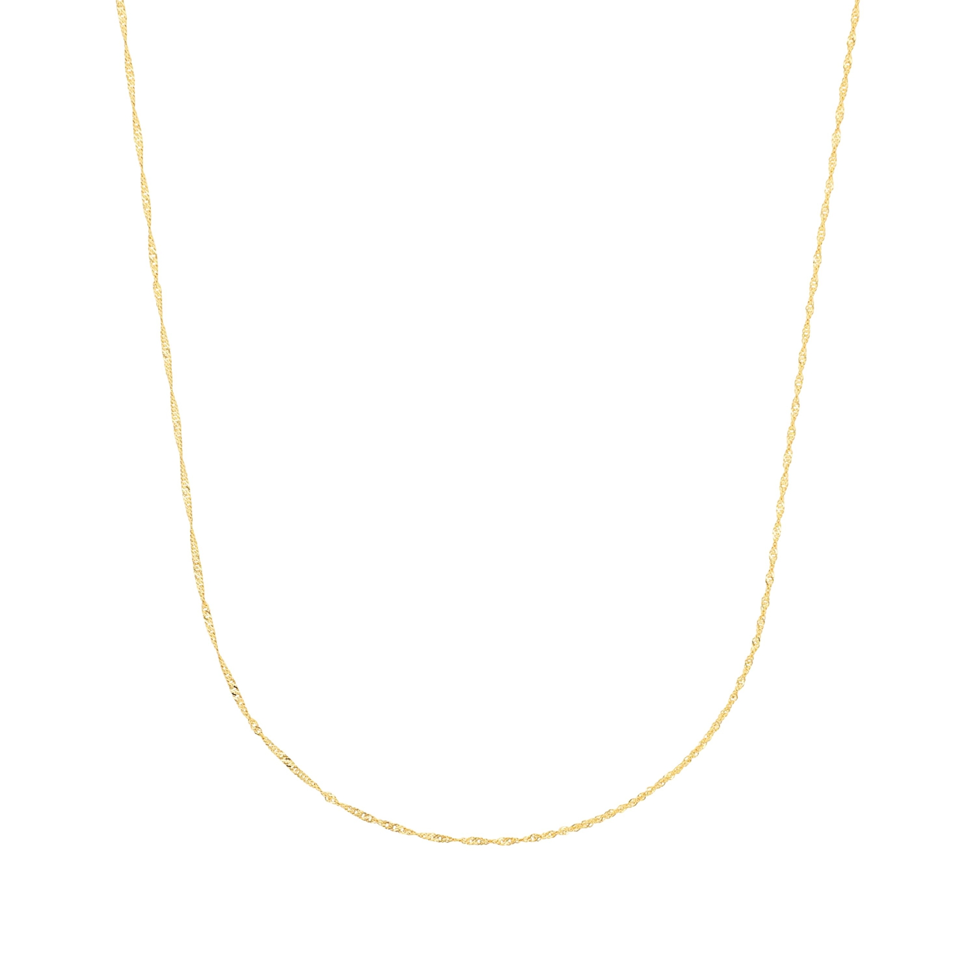 Schakelketting Singapore van geelgoud - 9980567