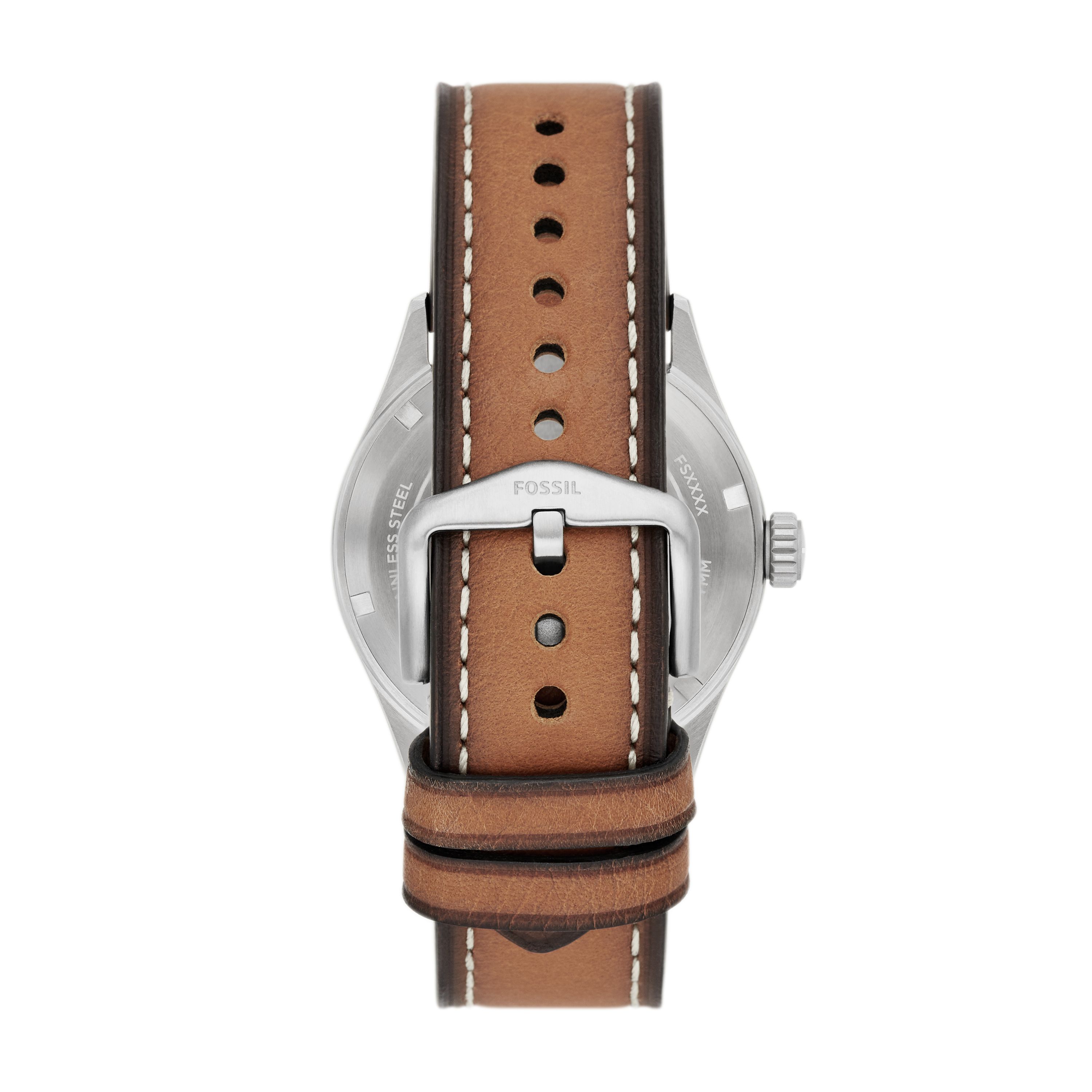Defender herenhorloge leer FS5975 Defender herenhorloge leer FS5975