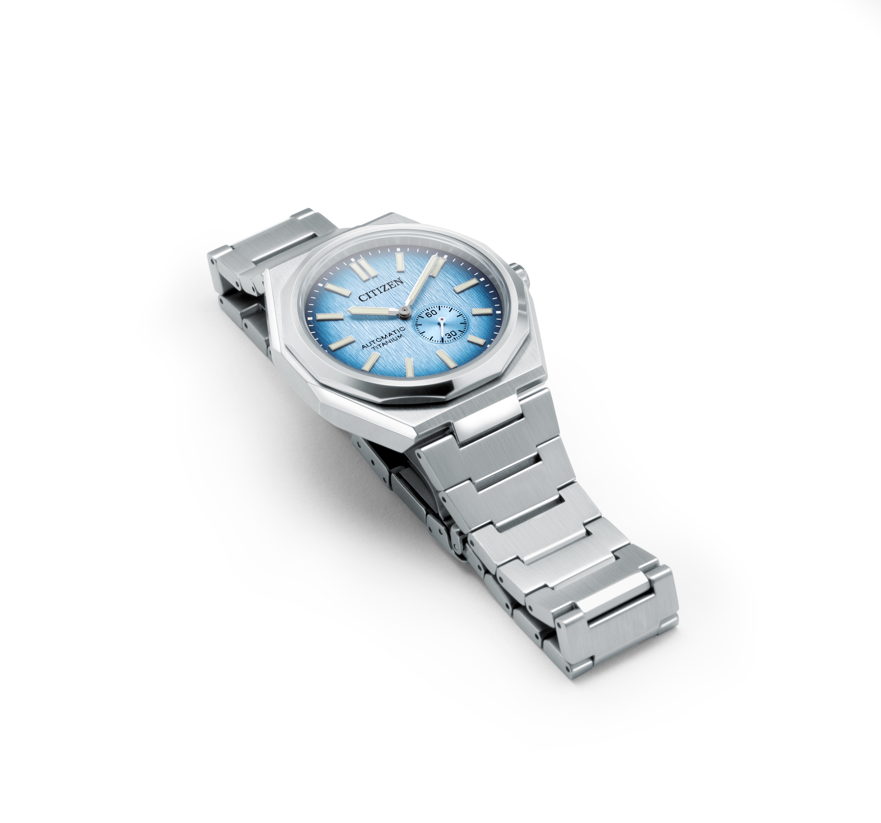 Herenhorloge Super Titanium Zenshin Automatic Licht Blauw - NK5020-58L