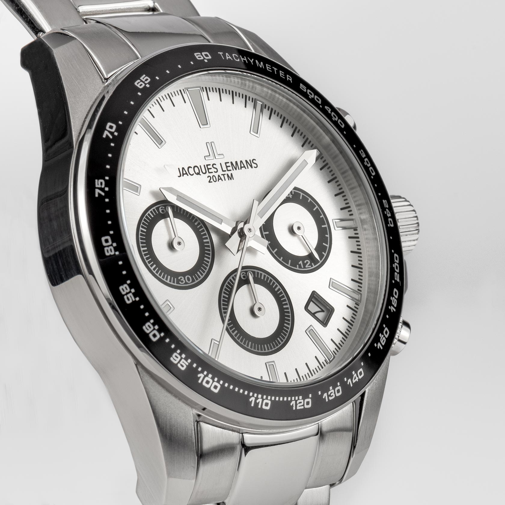 Herenhorloge Liverpool Chronograph Silver - 1-1877F