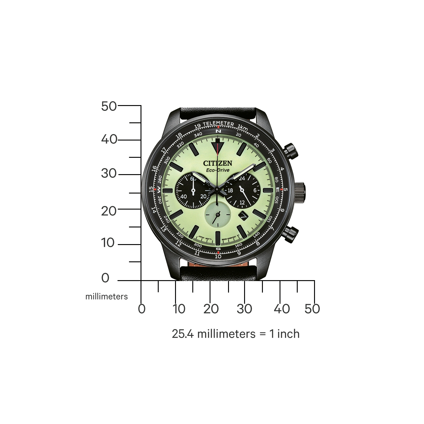 Herenhorloge Sports Aviation Eco-Drive - CA4505-21X