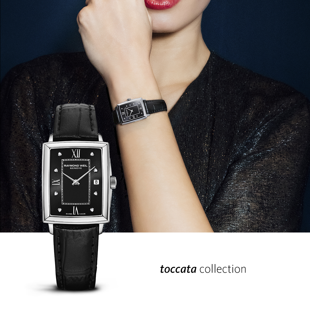 Dameshorloge Toccata met Diamant - 5925-STC-00295