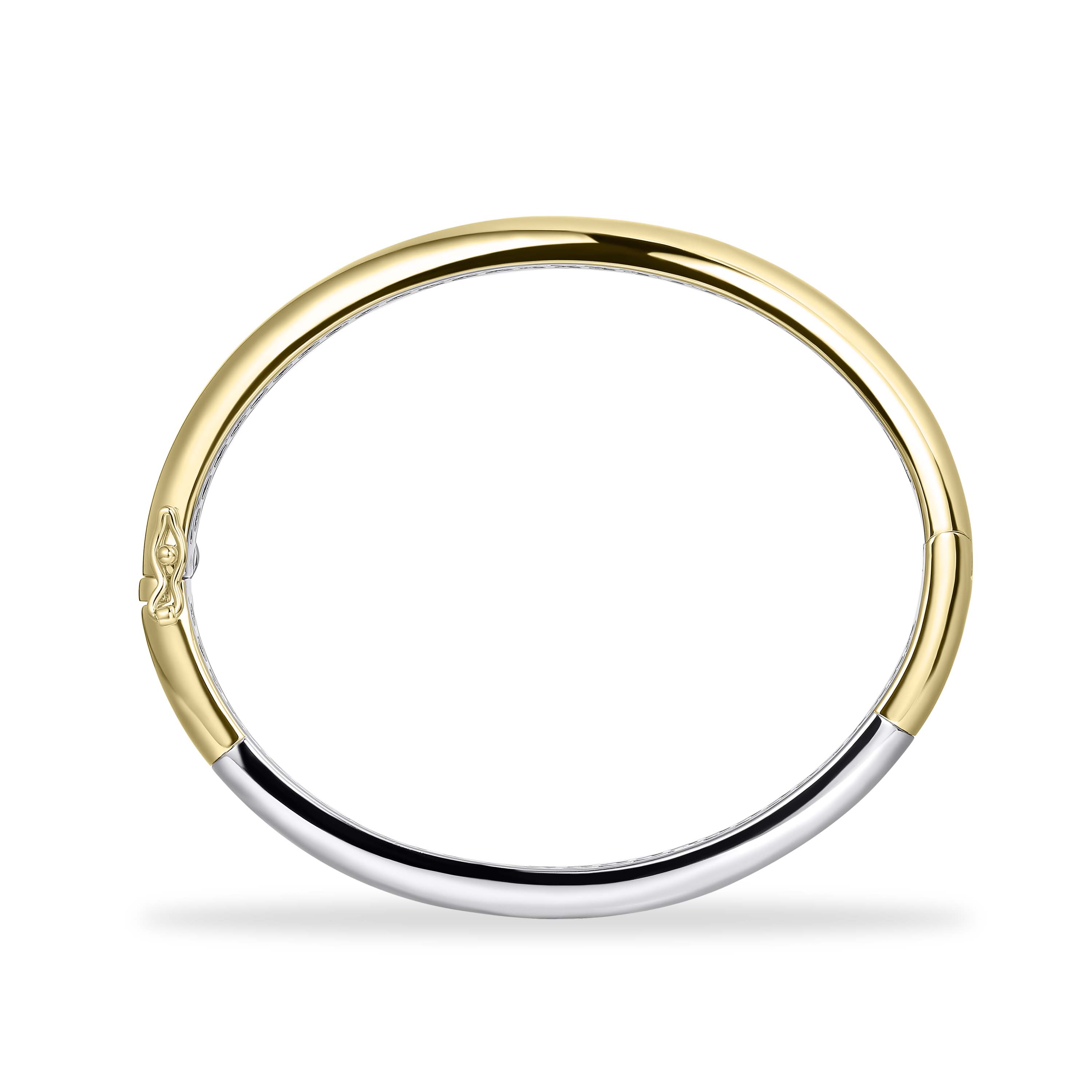 Bangle gold plated 6 mm - SBA4Y60