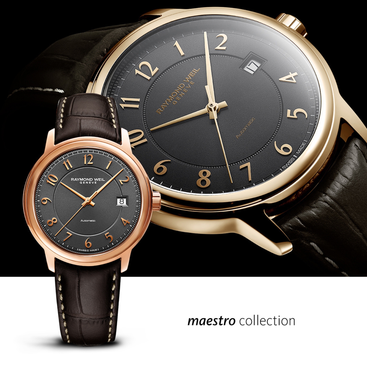 Herenhorloge Maestro Automaat Bruin - 2237-PC5-05608