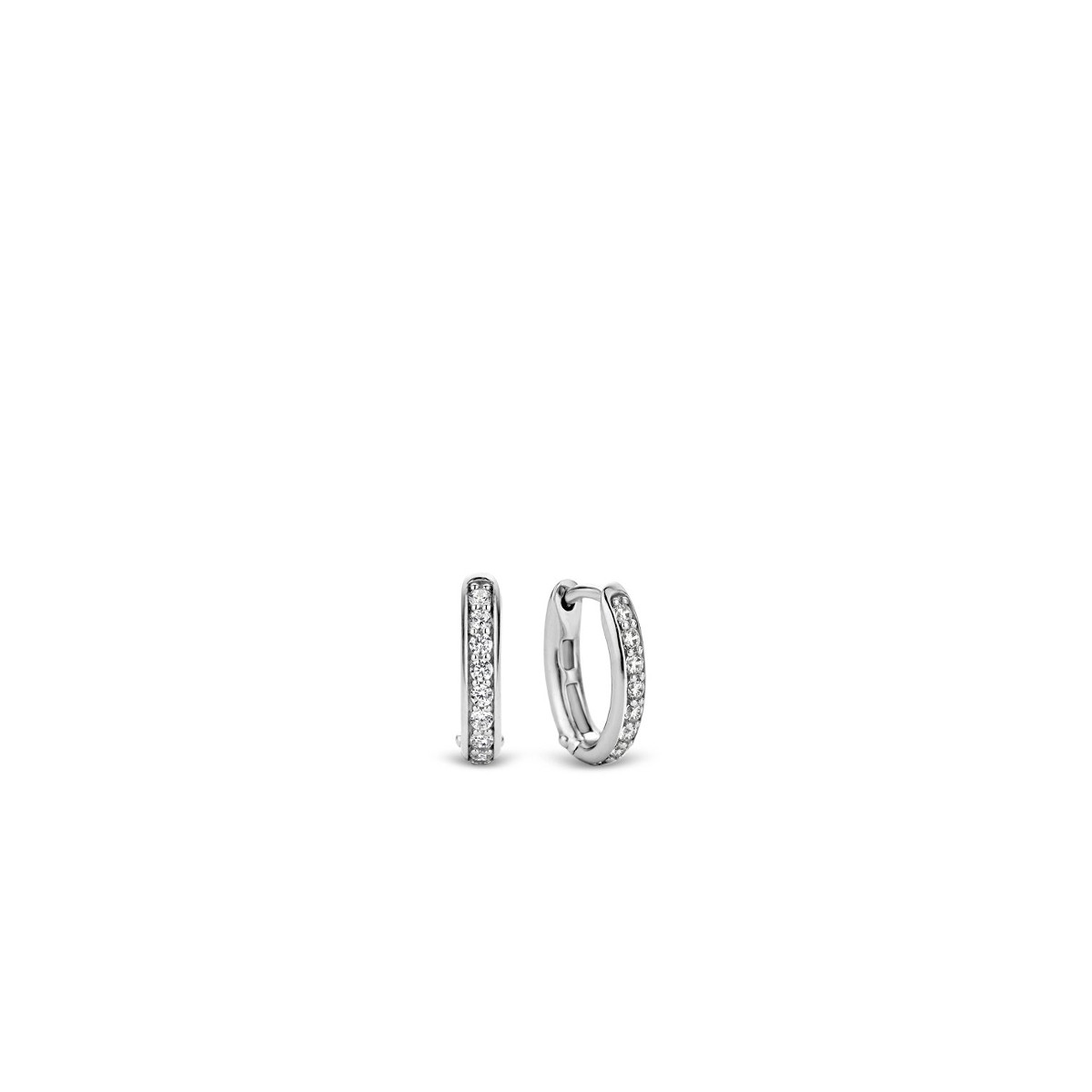 Oorringen van sterling zilver met zirkonia 7759ZI