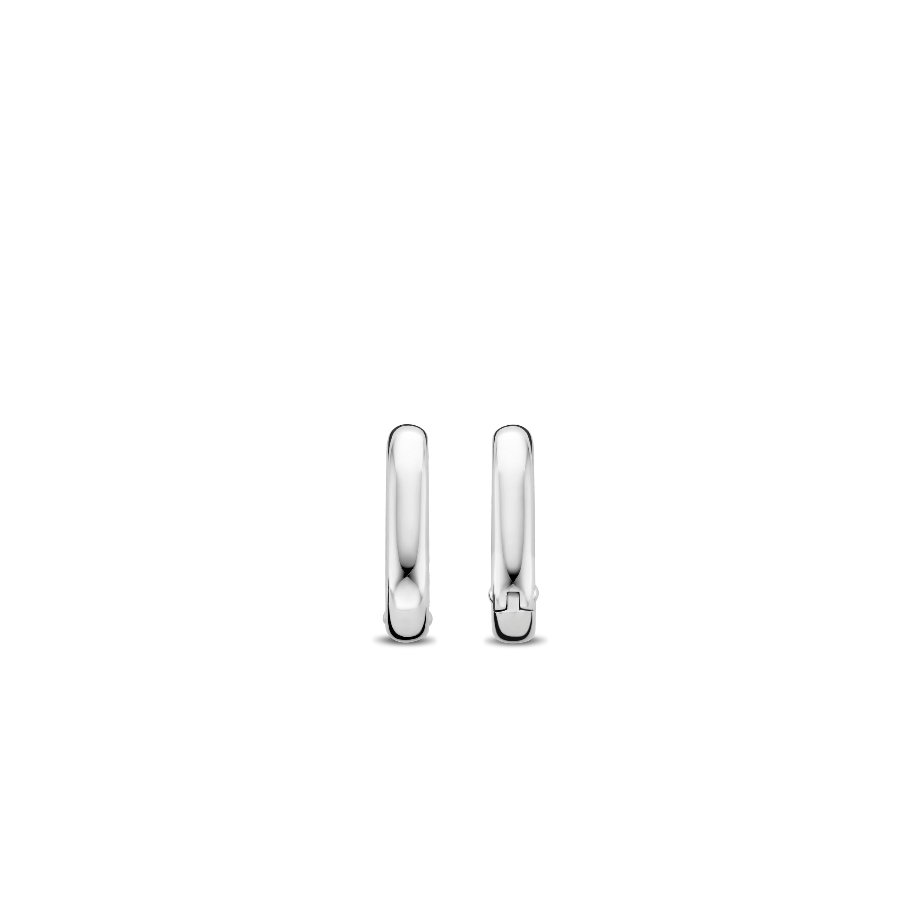 Oorringen sterling zilver Ovaal - 7845SI